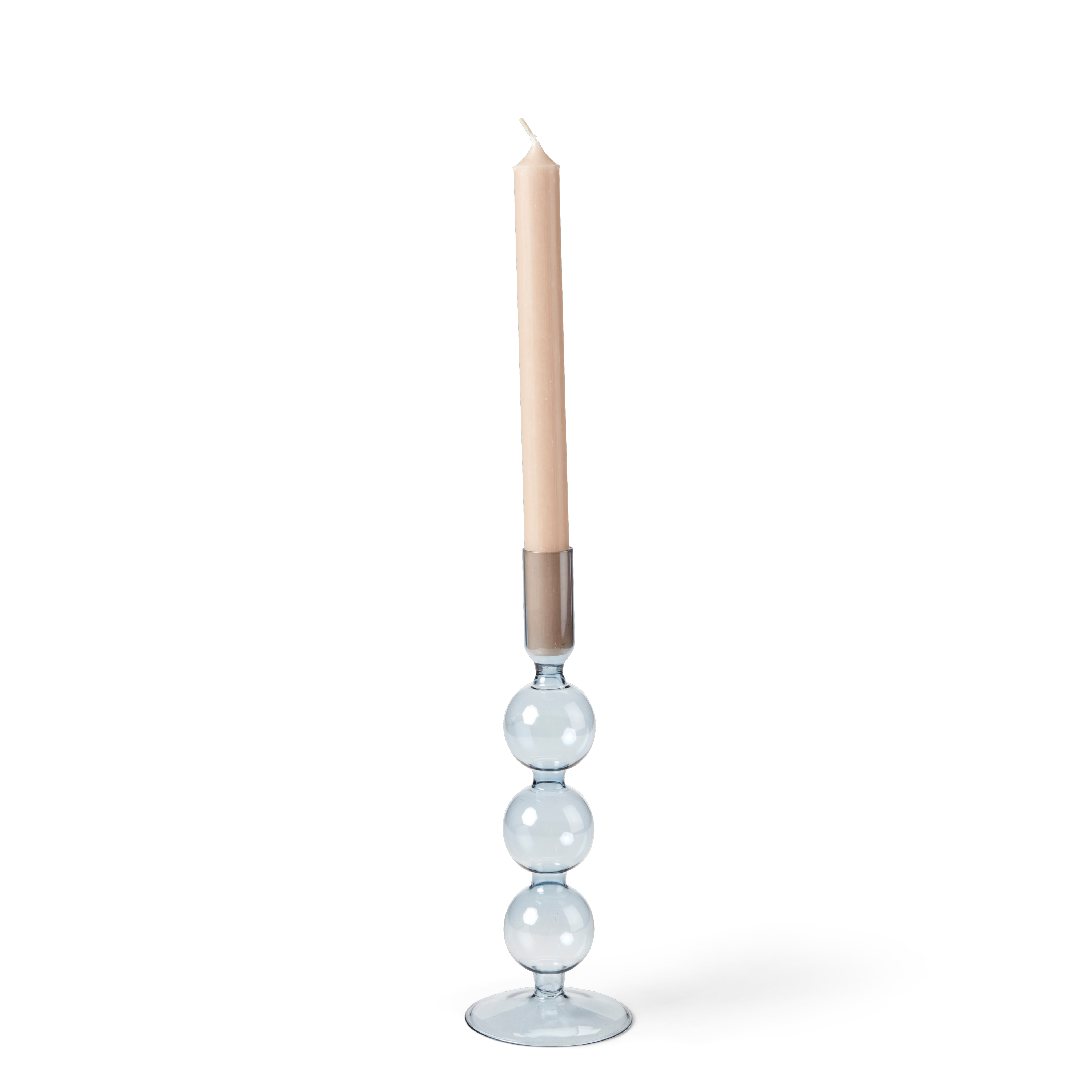 ISA Kandelaar blauwH 24 cm - Ø 8,7 cm