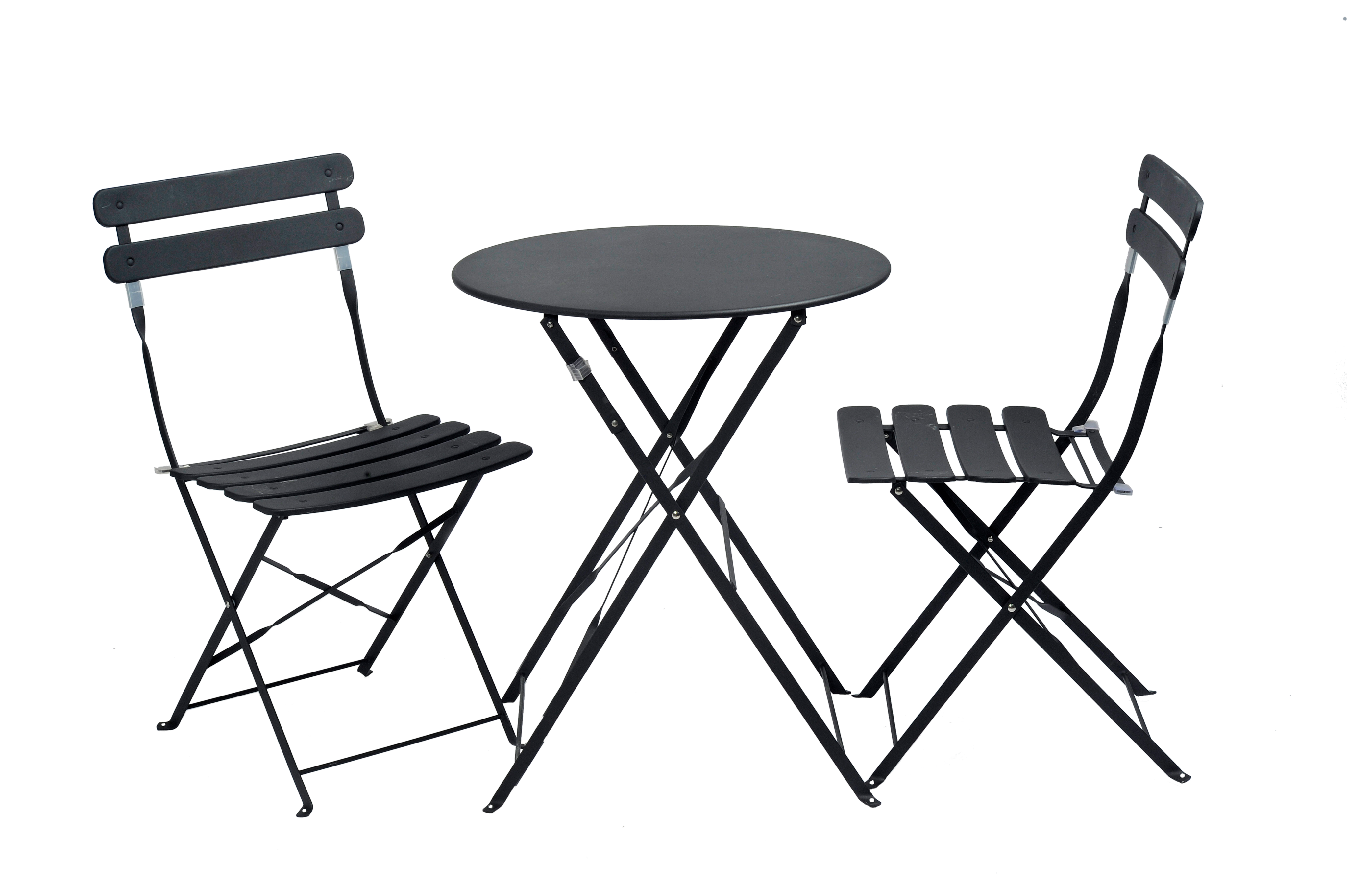 IMPERIAL Vouwstoel zwartH 82 x B 42 x D 46,5 cm