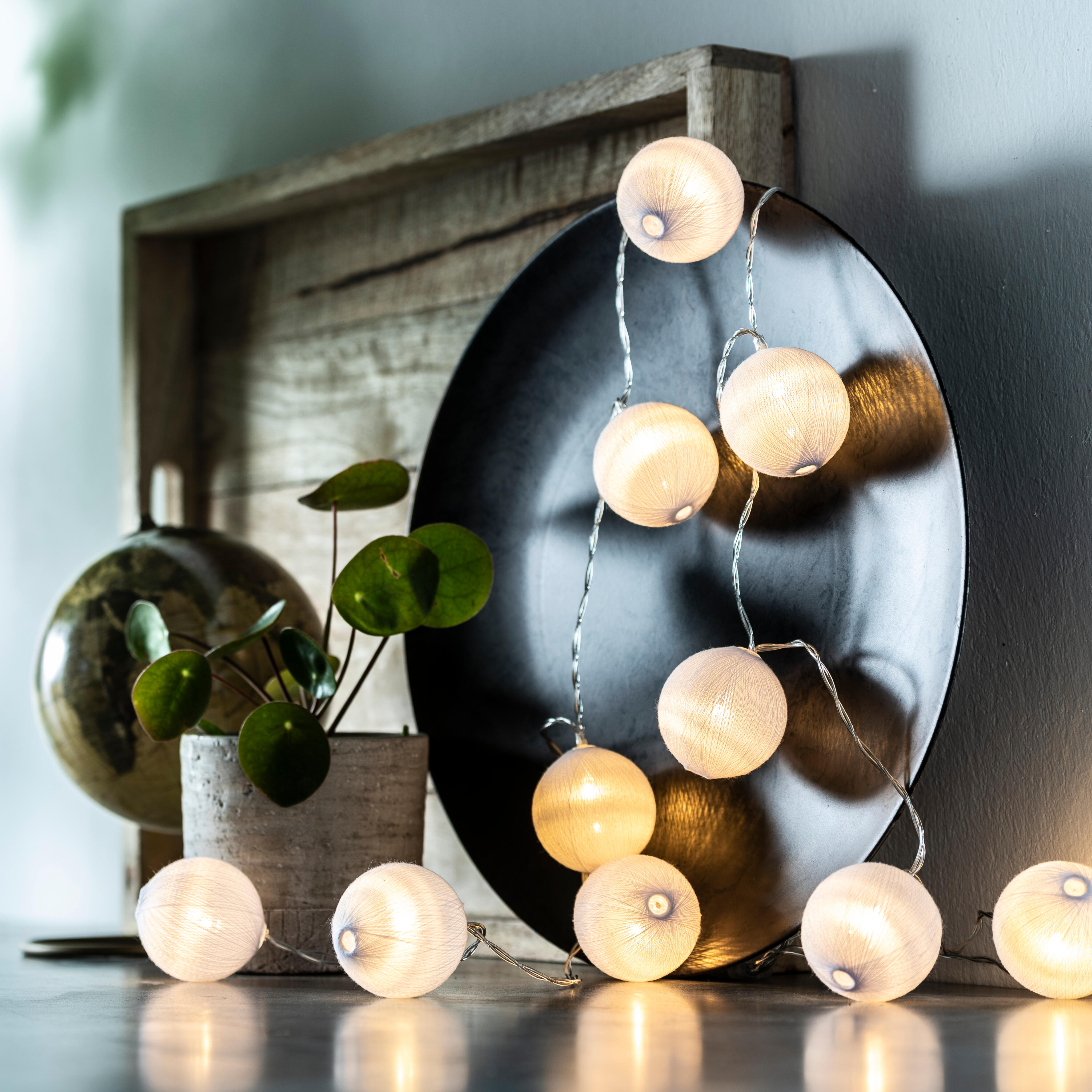 STRUNG Lichtsnoer 10 Leds wit