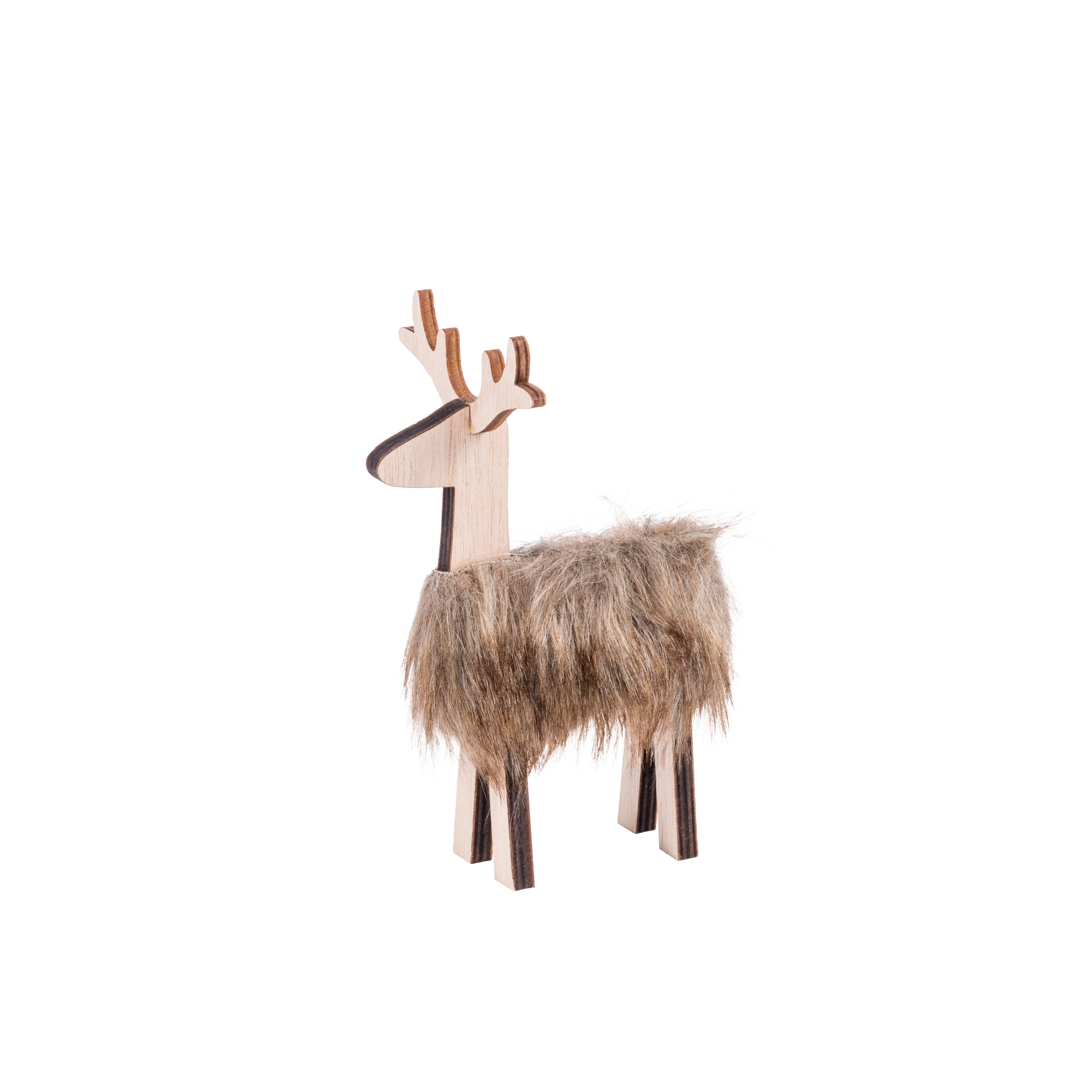 BUCK Decoratie bruinH 16 x B 8 x D 10 cm