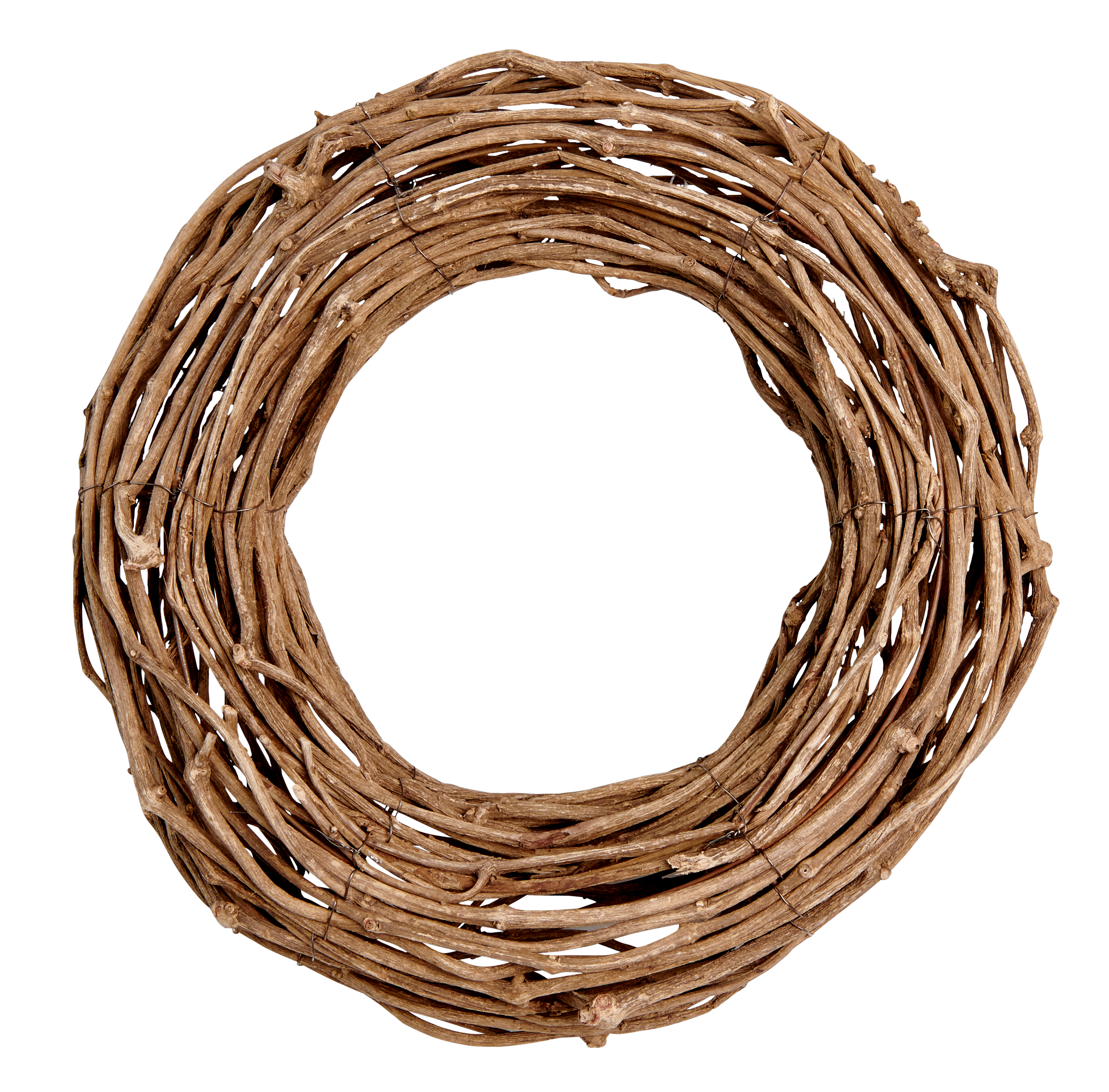 RATTAN Krans naturelD 9 cm - Ø 38 cm