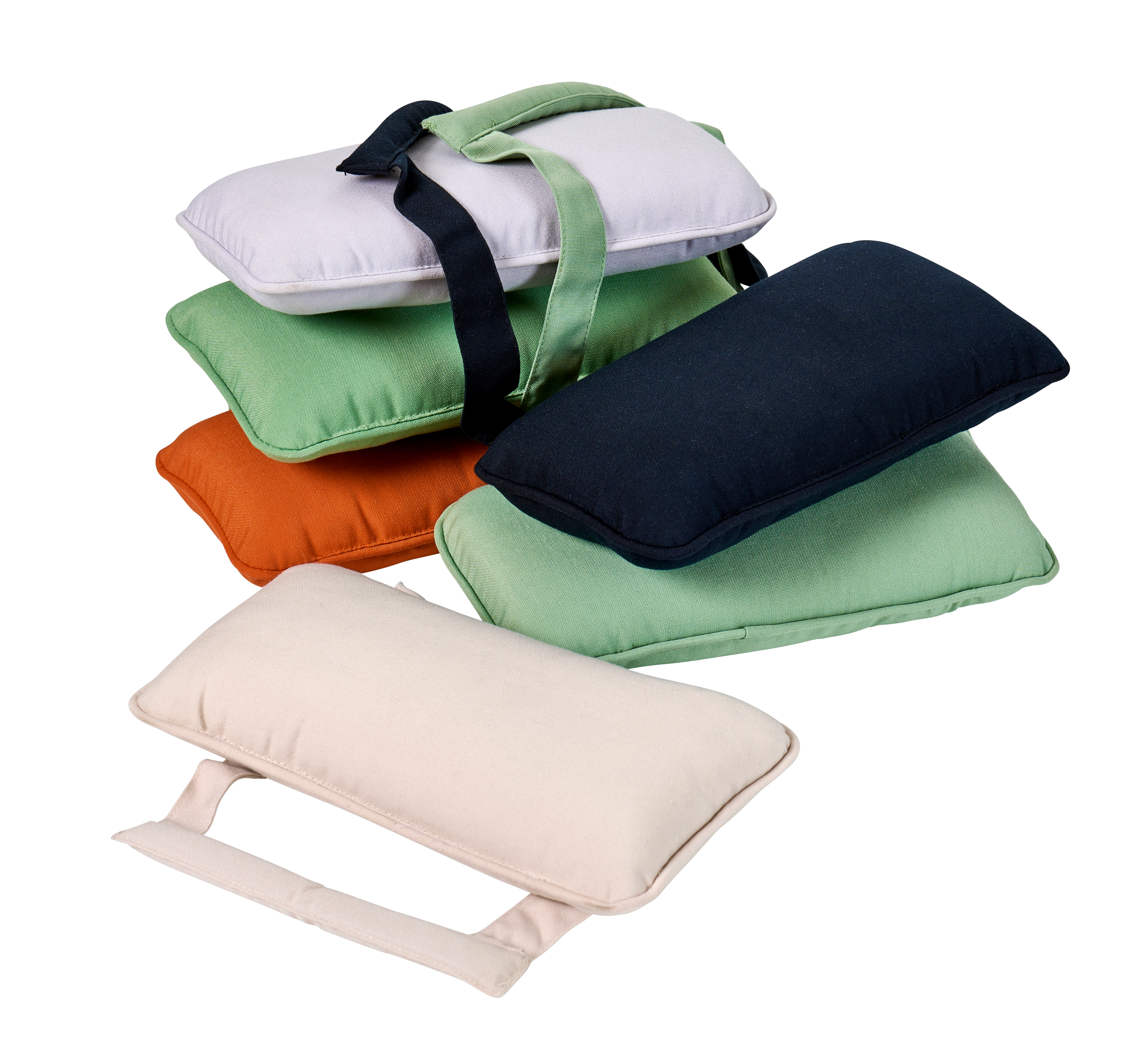 AZUR Tuinkussen hoofdsteun groenB 15 x L 30 cm - CASA