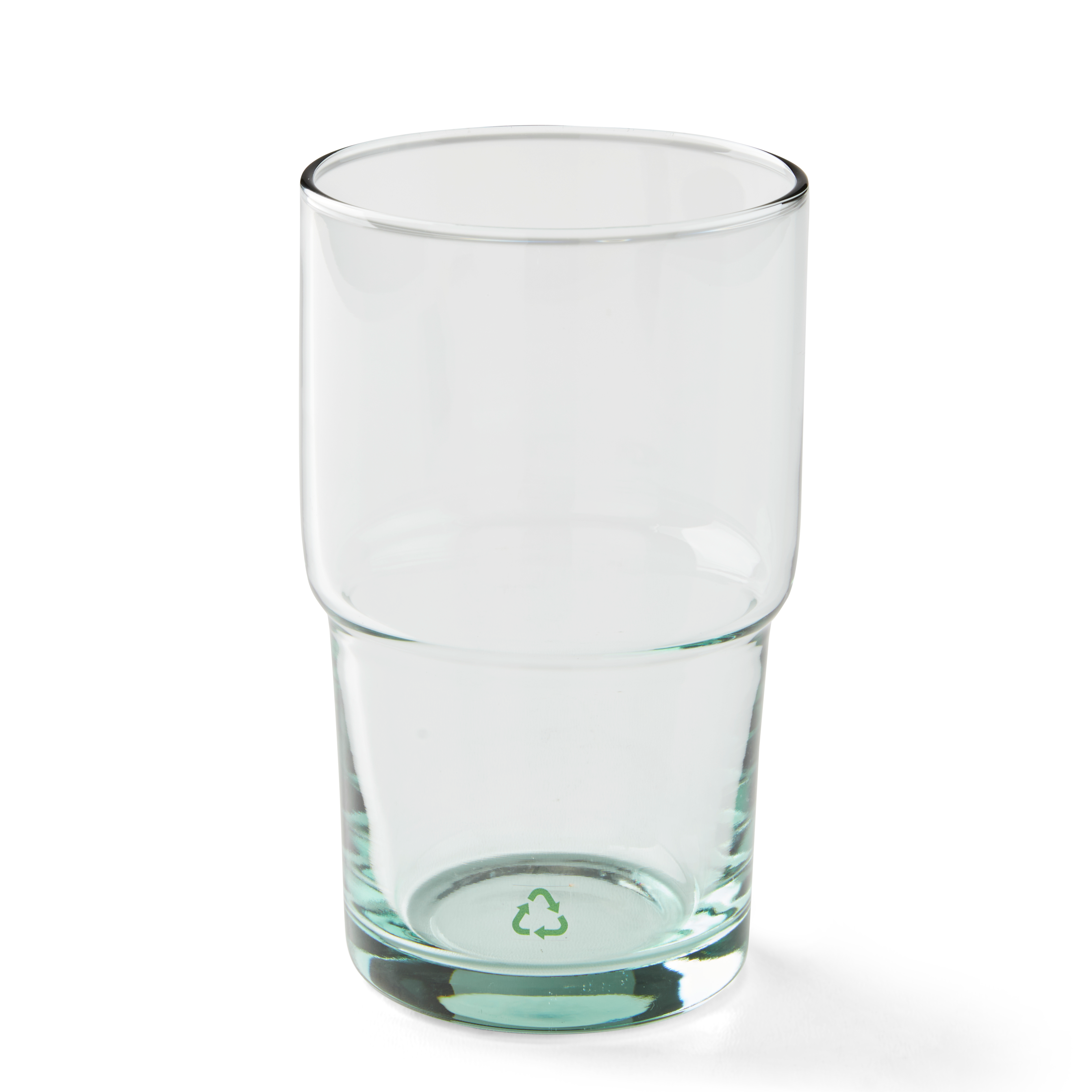 GREEN Glas 44 CL groen - set van 6 H 13 cm - Ø 7,5 cm