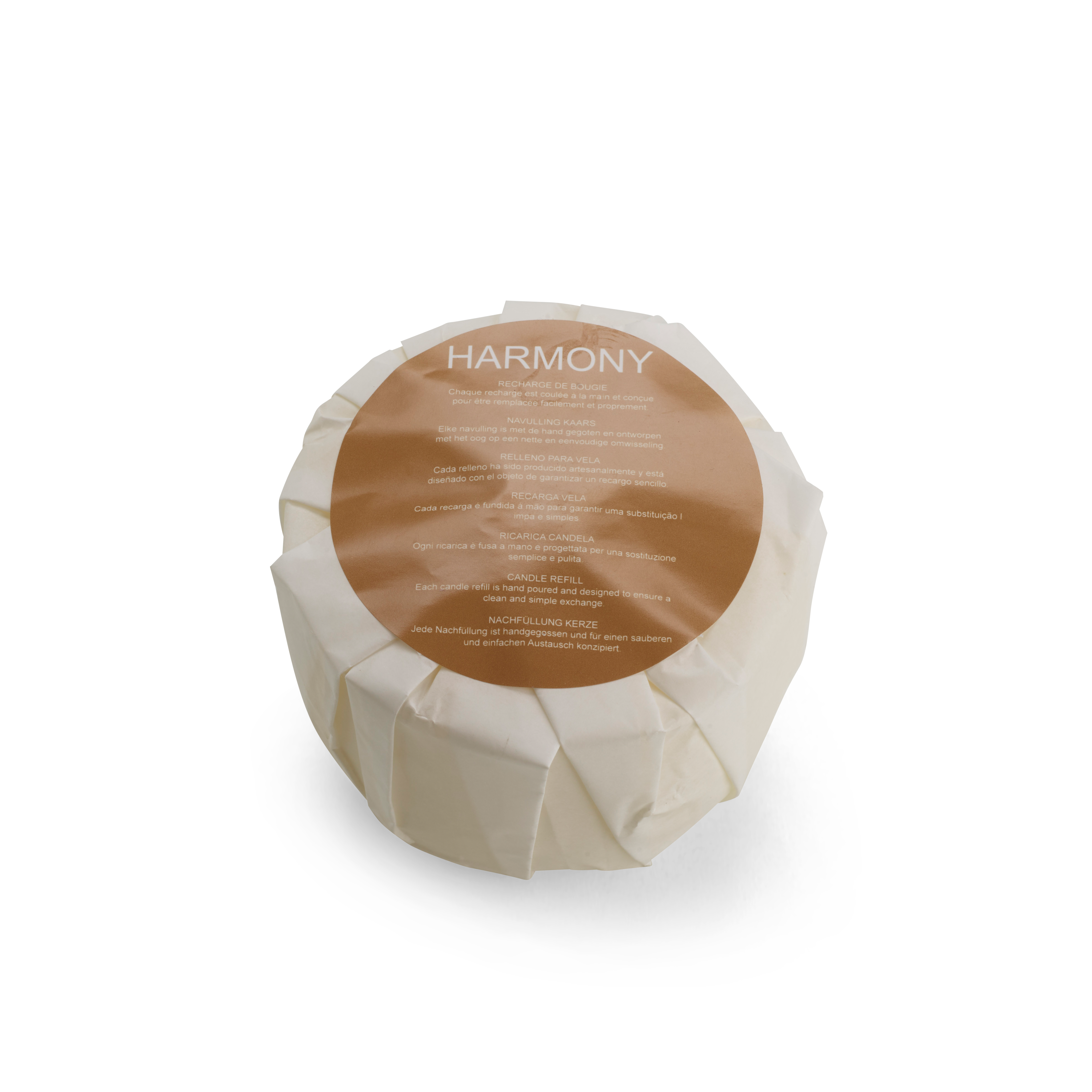 REFILL Navulling geurkaarsen witH 6,8 cm - Ø 7,5 cm