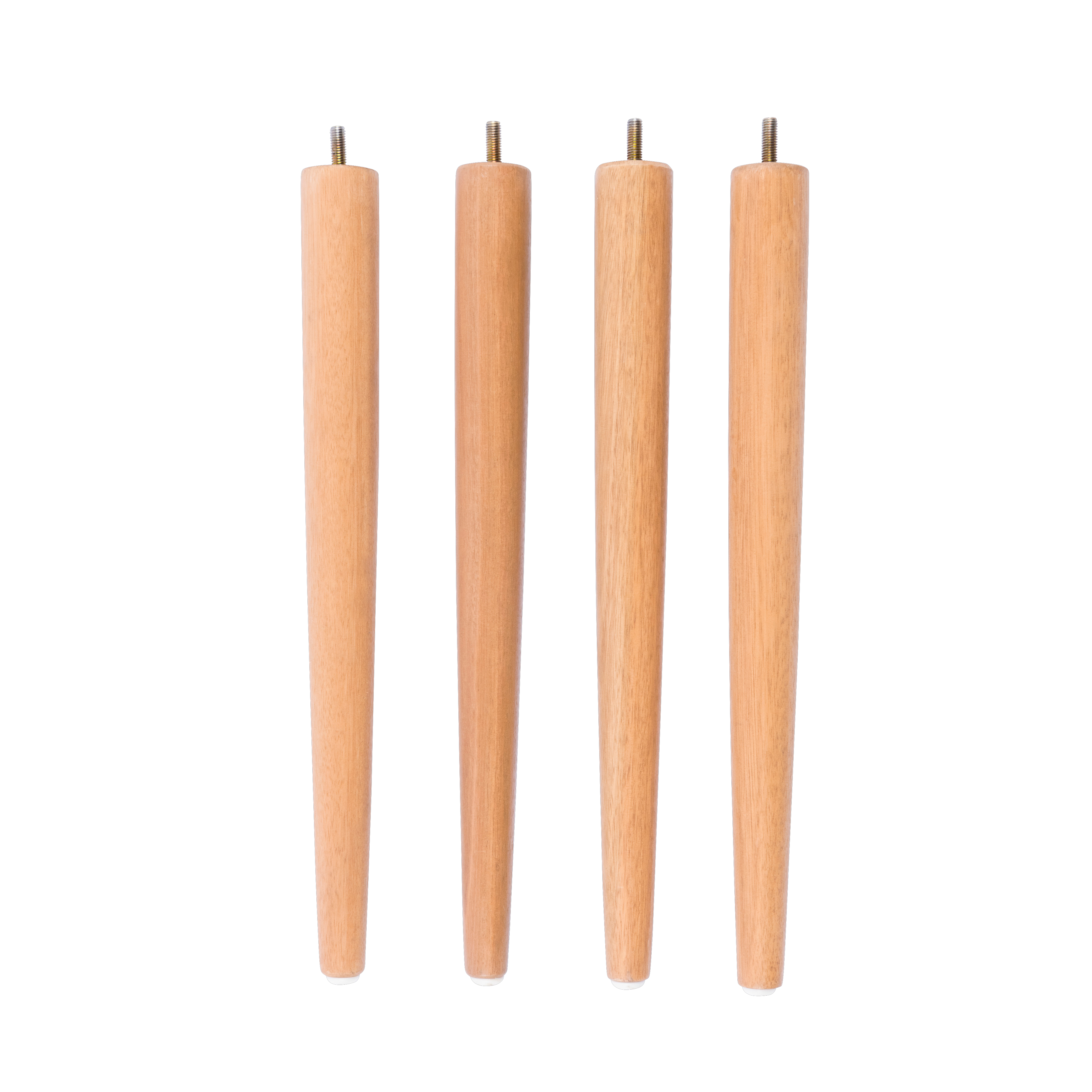 FRIDA / FRAY Set van 4 poten eucalyptus naturelH 42,7 cm - Ø 3,8 cm