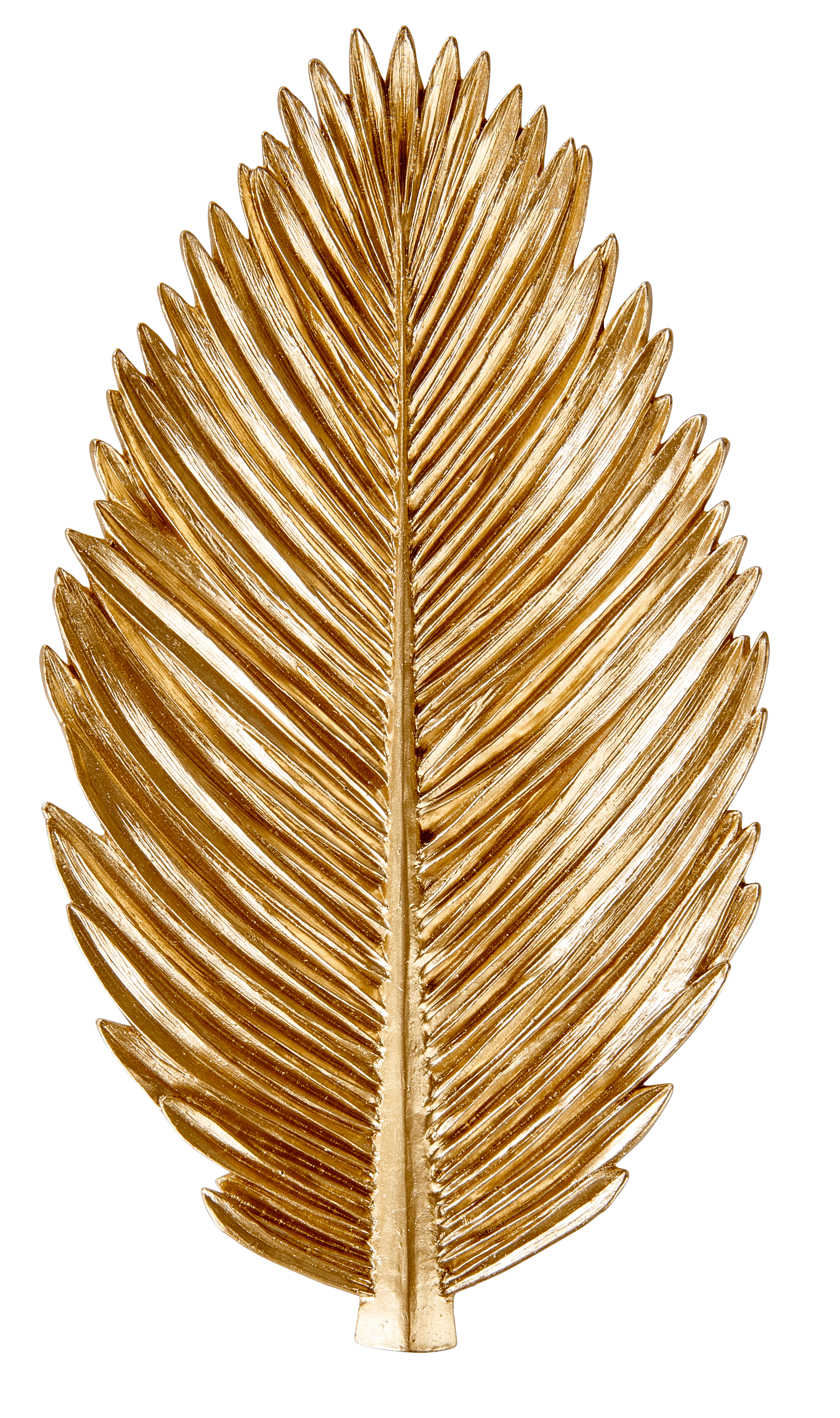 PALM DECO BLAD goudH 2,5 x B 28 x D 15 cm