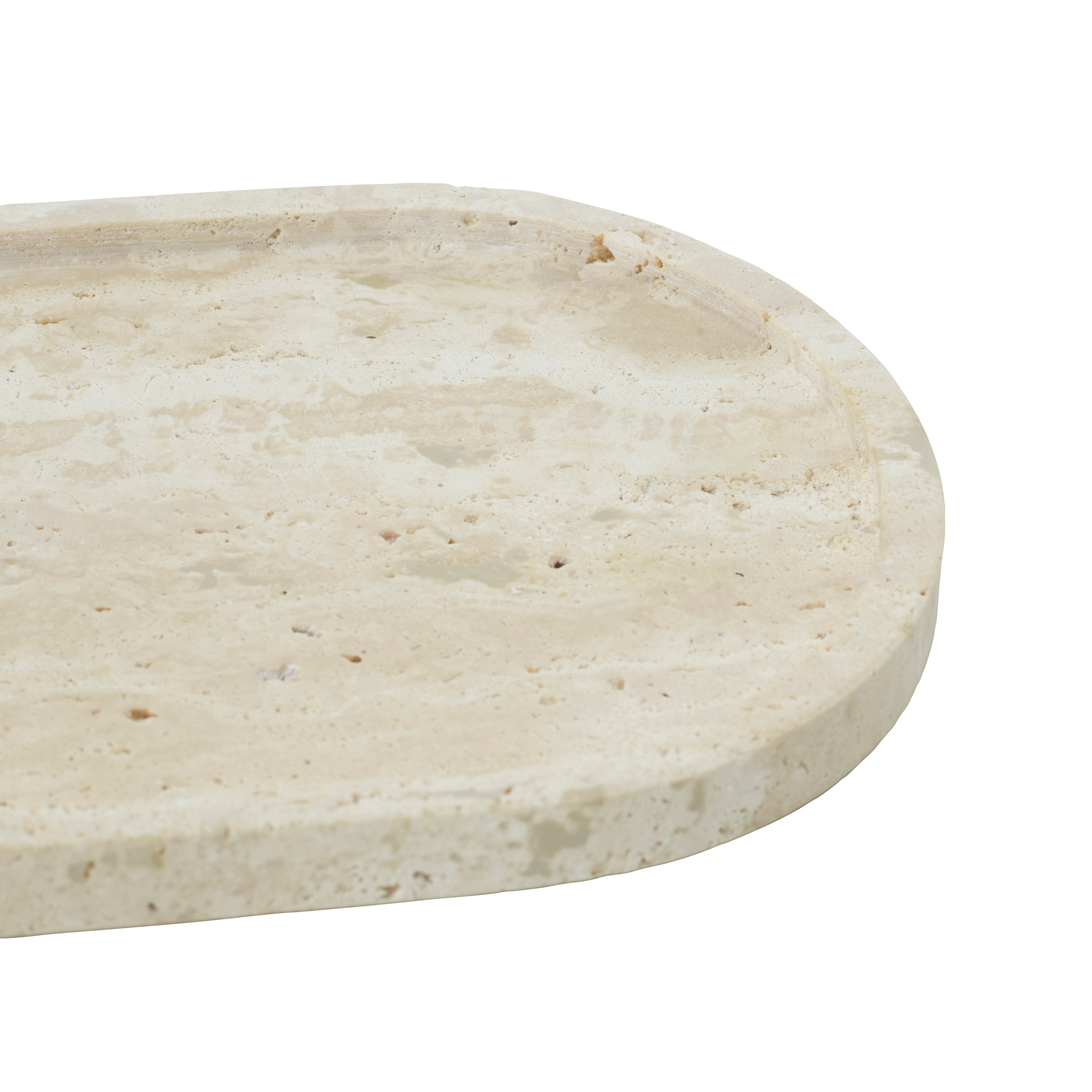 TRAVI Presenteerschaal naturelH 1,2 x B 30 x D 13 cm