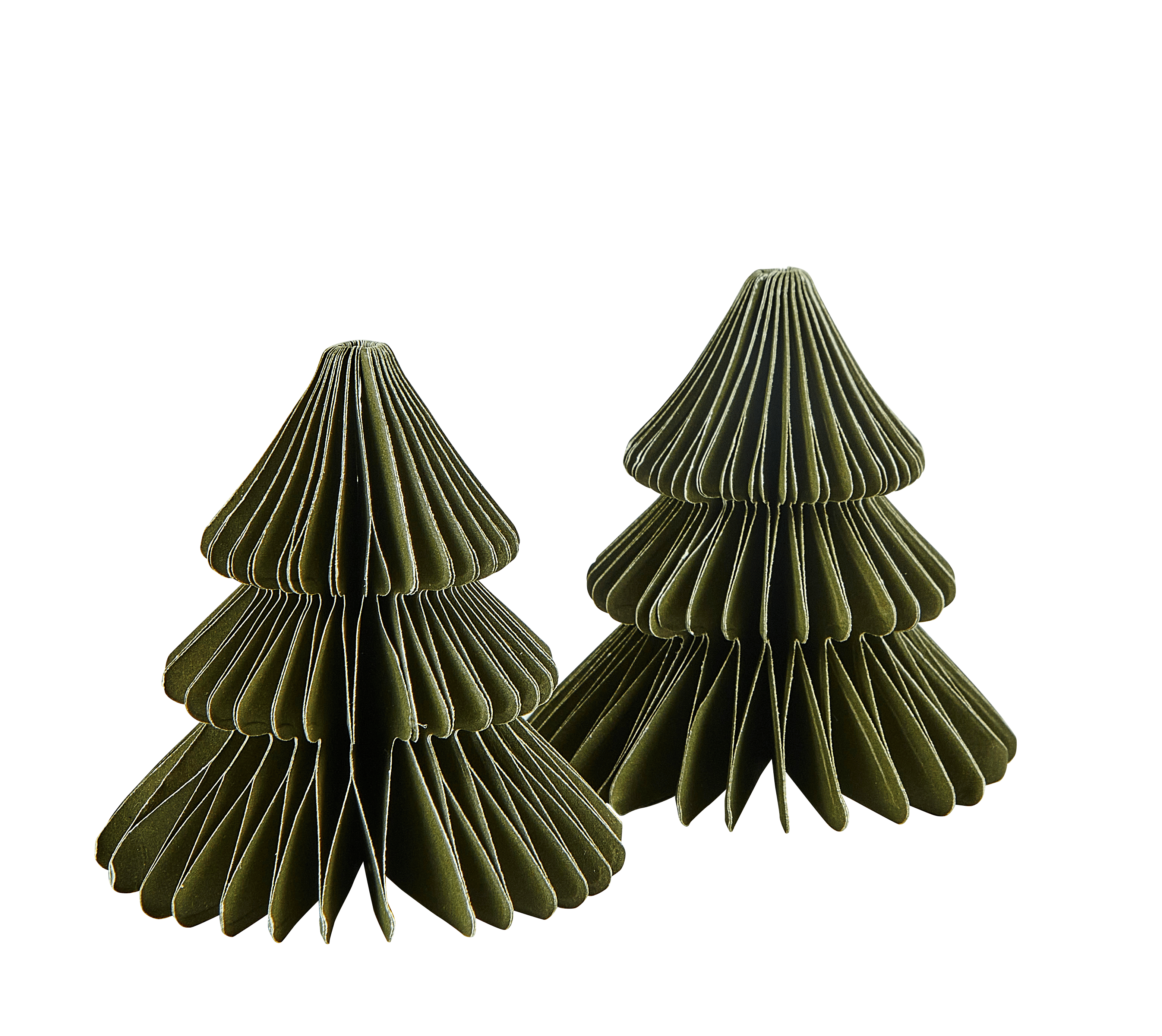 GAMI Naamkaarthouders set van 2 donkergroenH 7 x B 15 cm