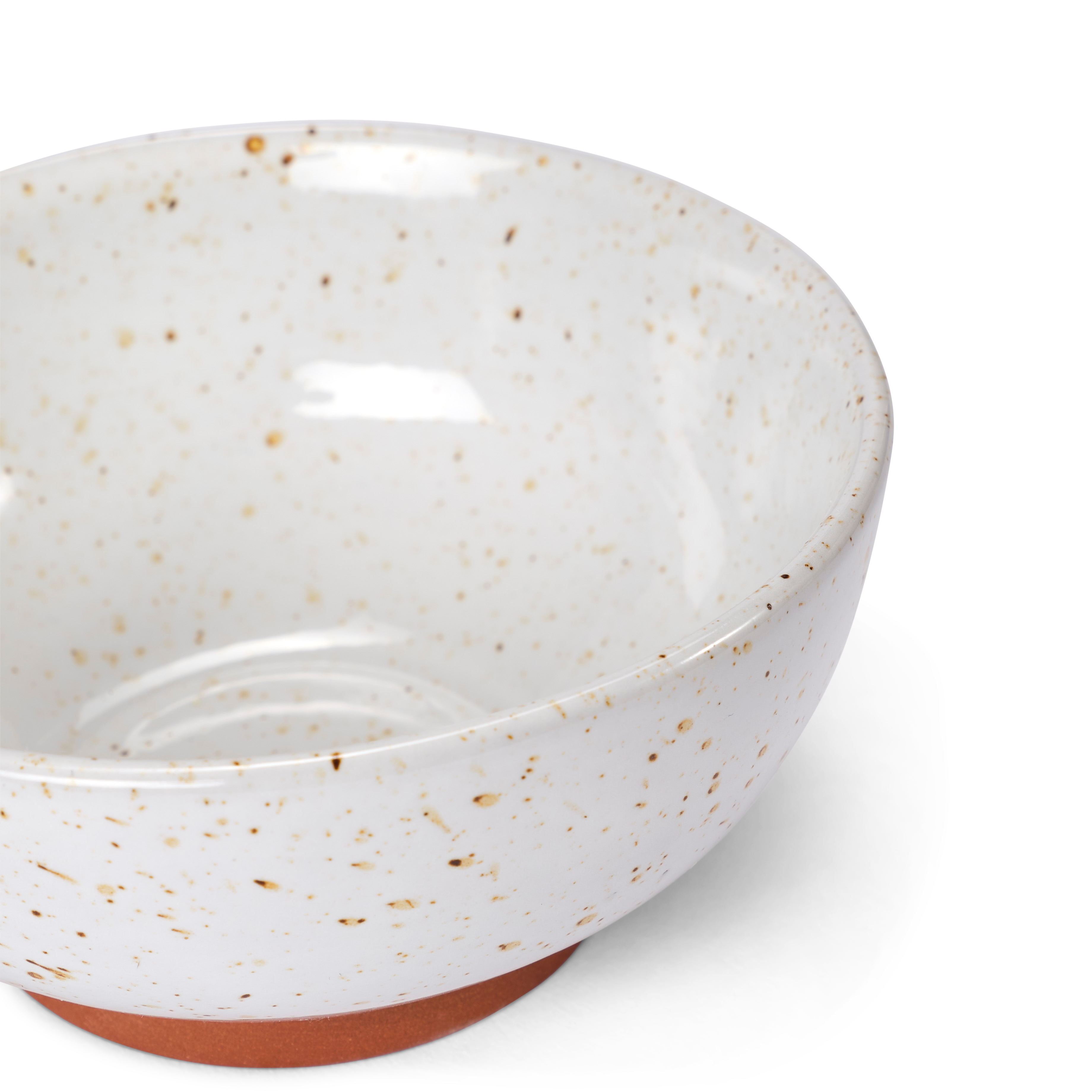 TERRA Bowl wit - set van 4 H 5,5 cm - Ø 11,8 cm