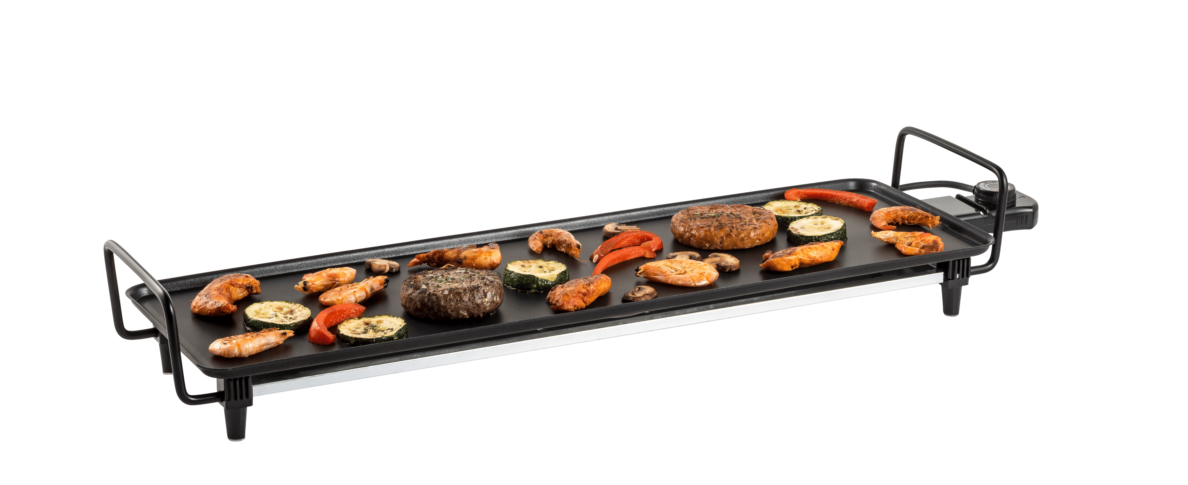NEW PLANCHA Grillplaat XXL zwartL 70 x D 23,5 cm