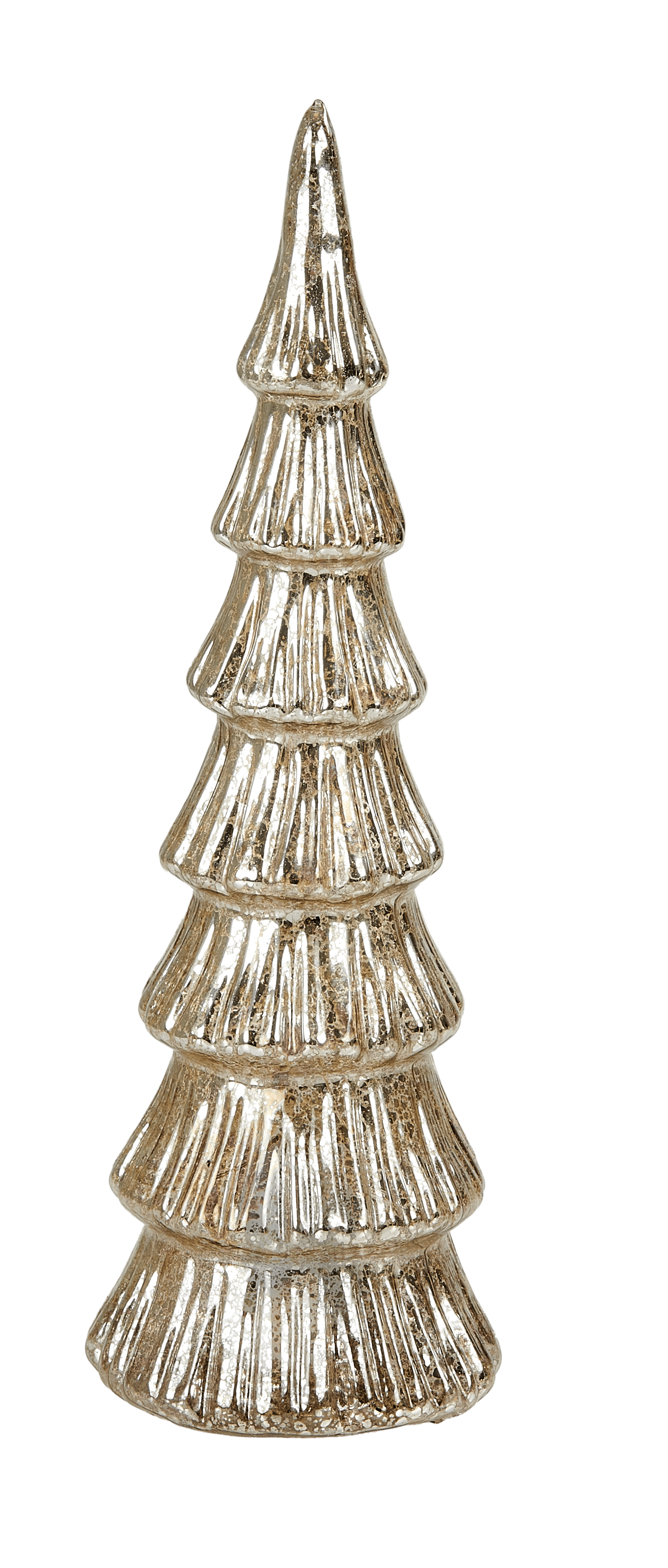 TILLIE Deco boom met 20 led zilverH 32 cm - Ø 10,5 cm