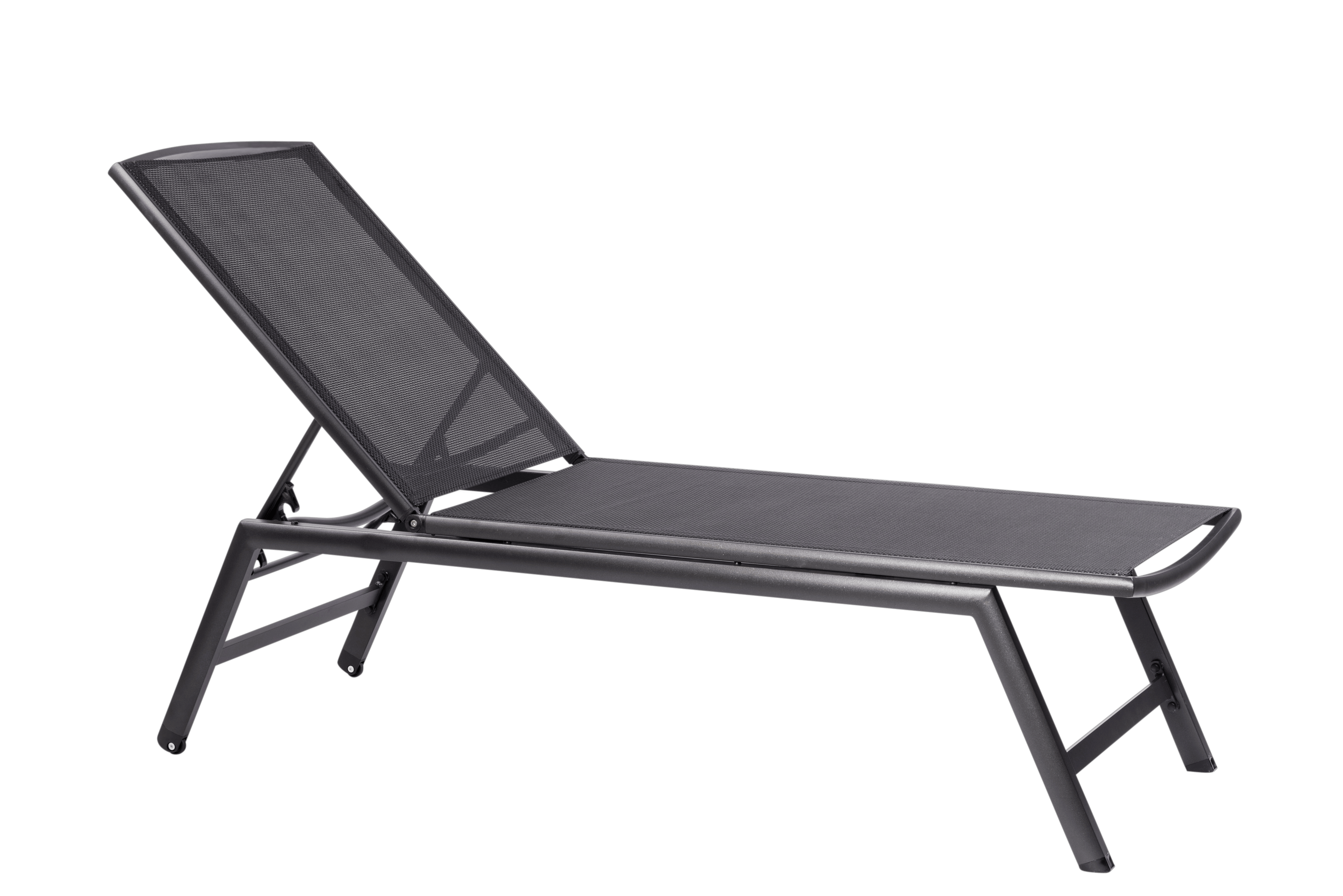 COMFORT Ligbed zwartH 45 x B 63 x L 200 cm