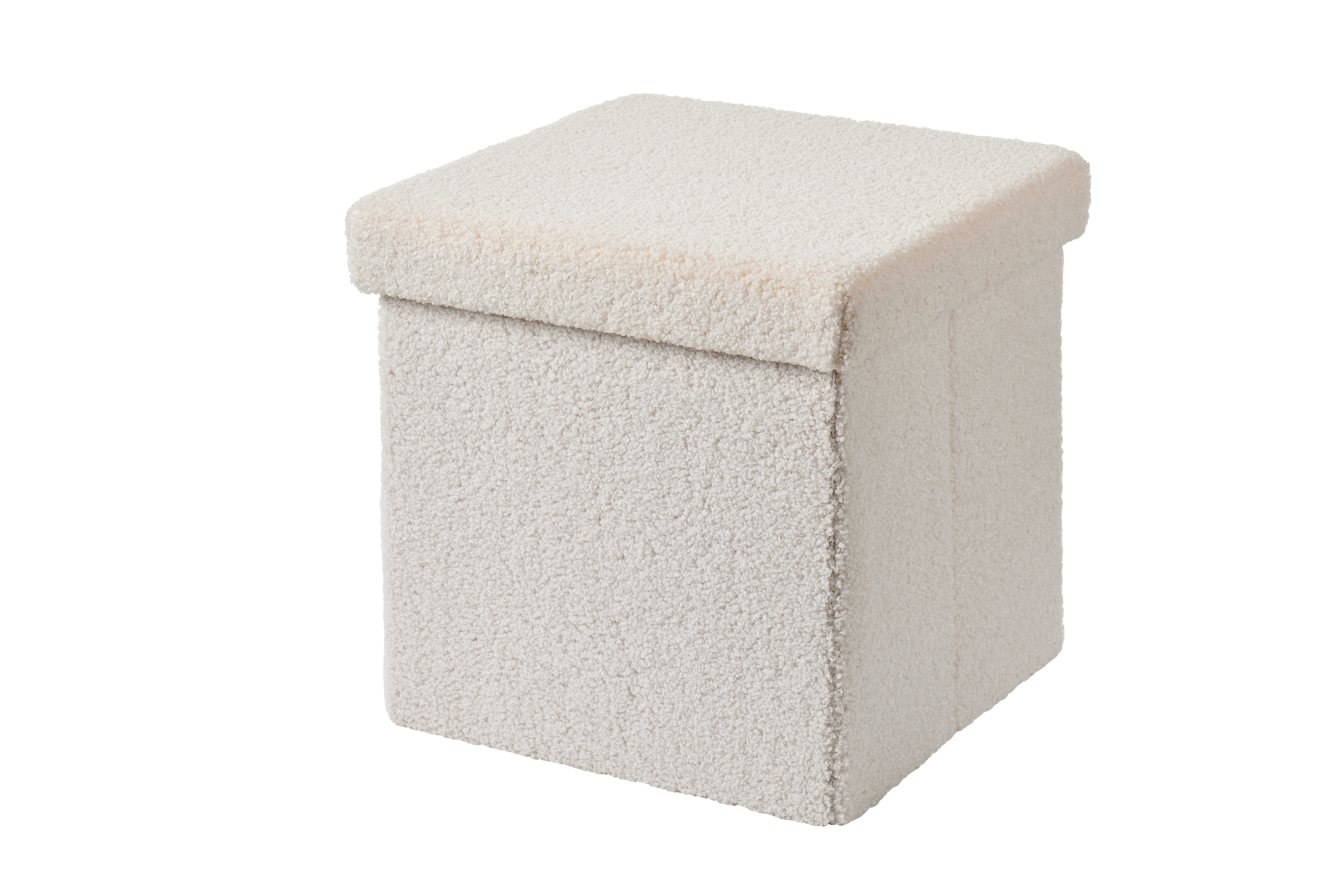 STOR Plooibare poef opbergfunctie witH 38 x B 38 x D 38 cm