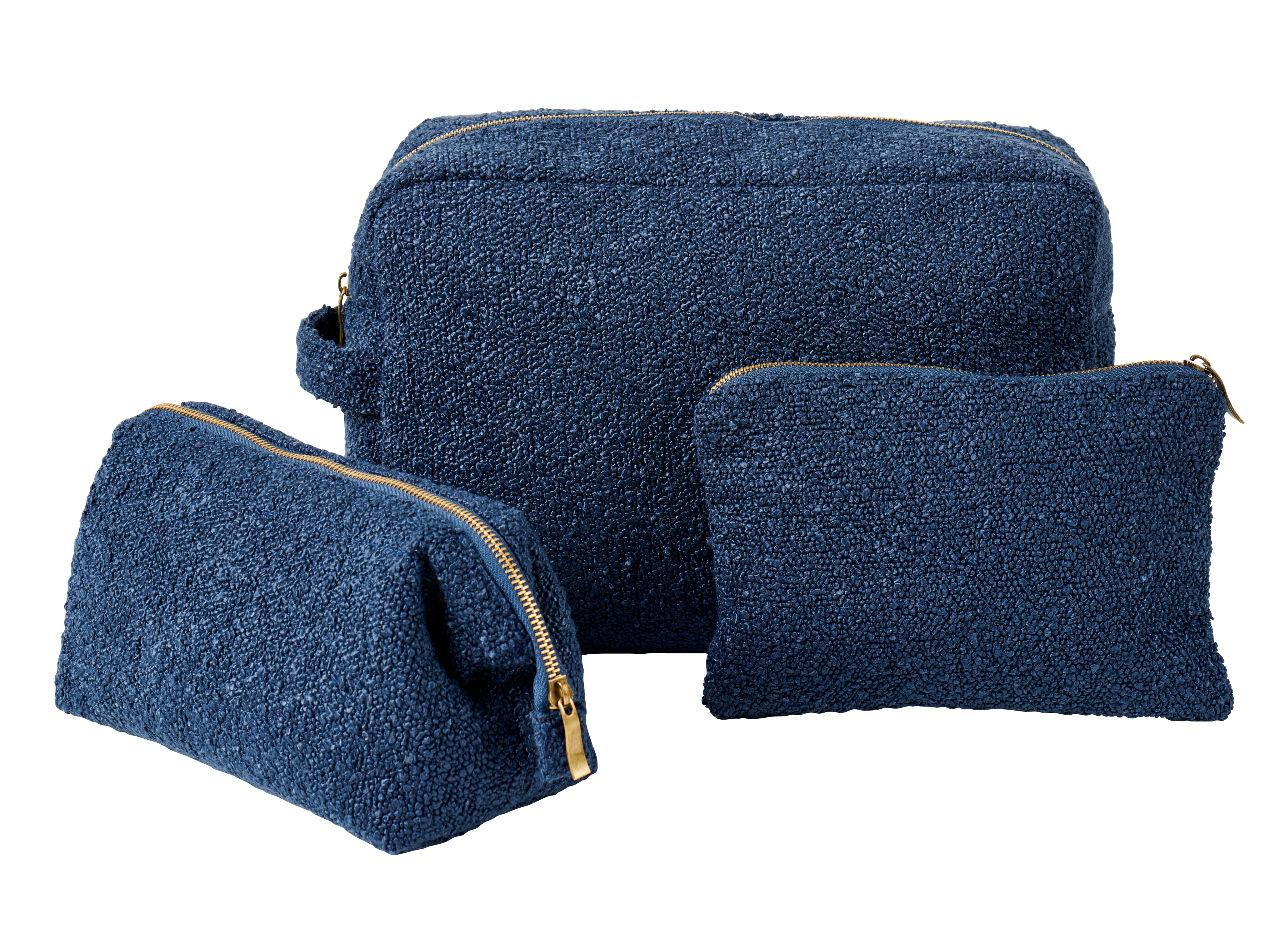 SIERA Make-up tas donkerblauwB 17 x L 23 cm
