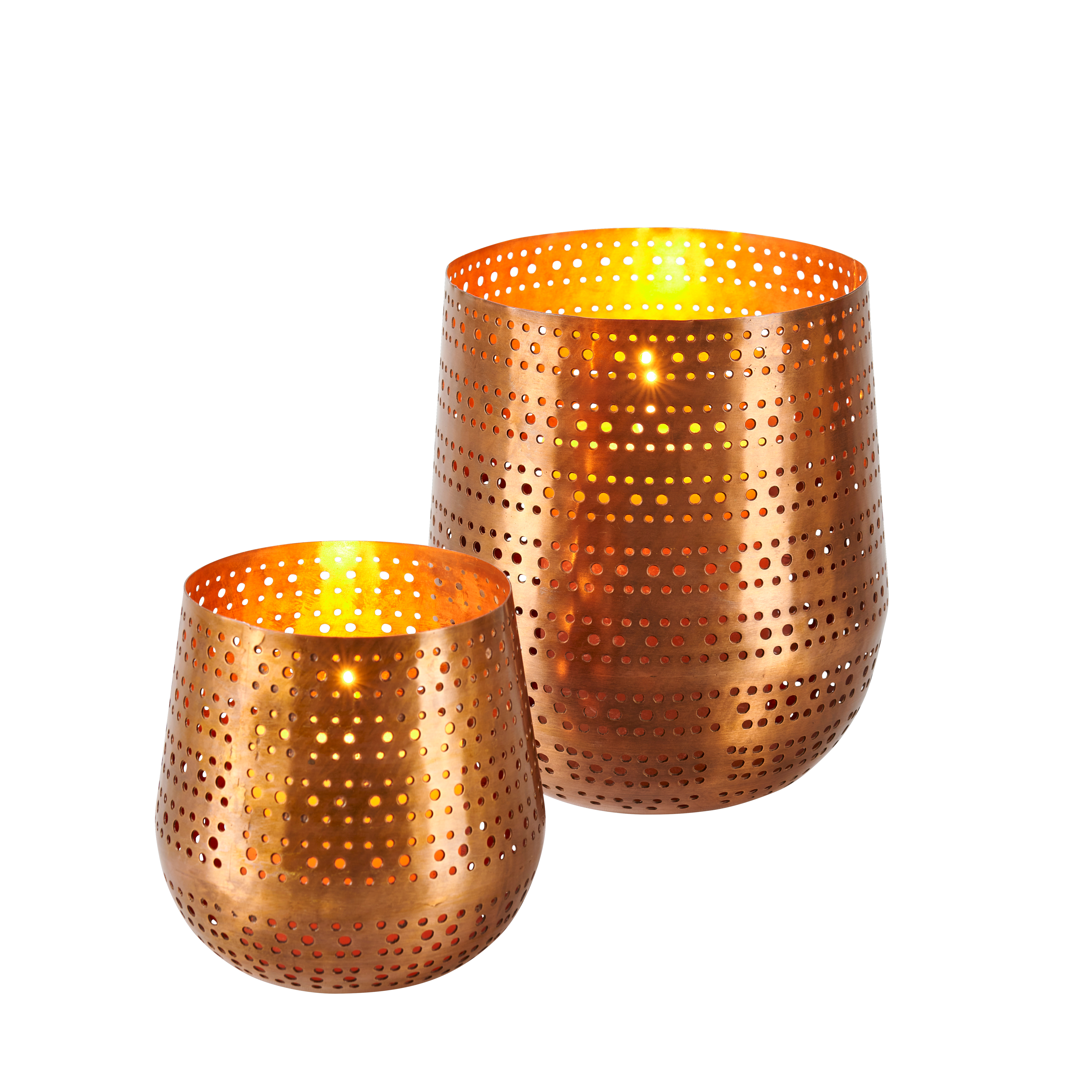 SIRIUS Partylight bronsH 18 x B 16 x D 18 cm