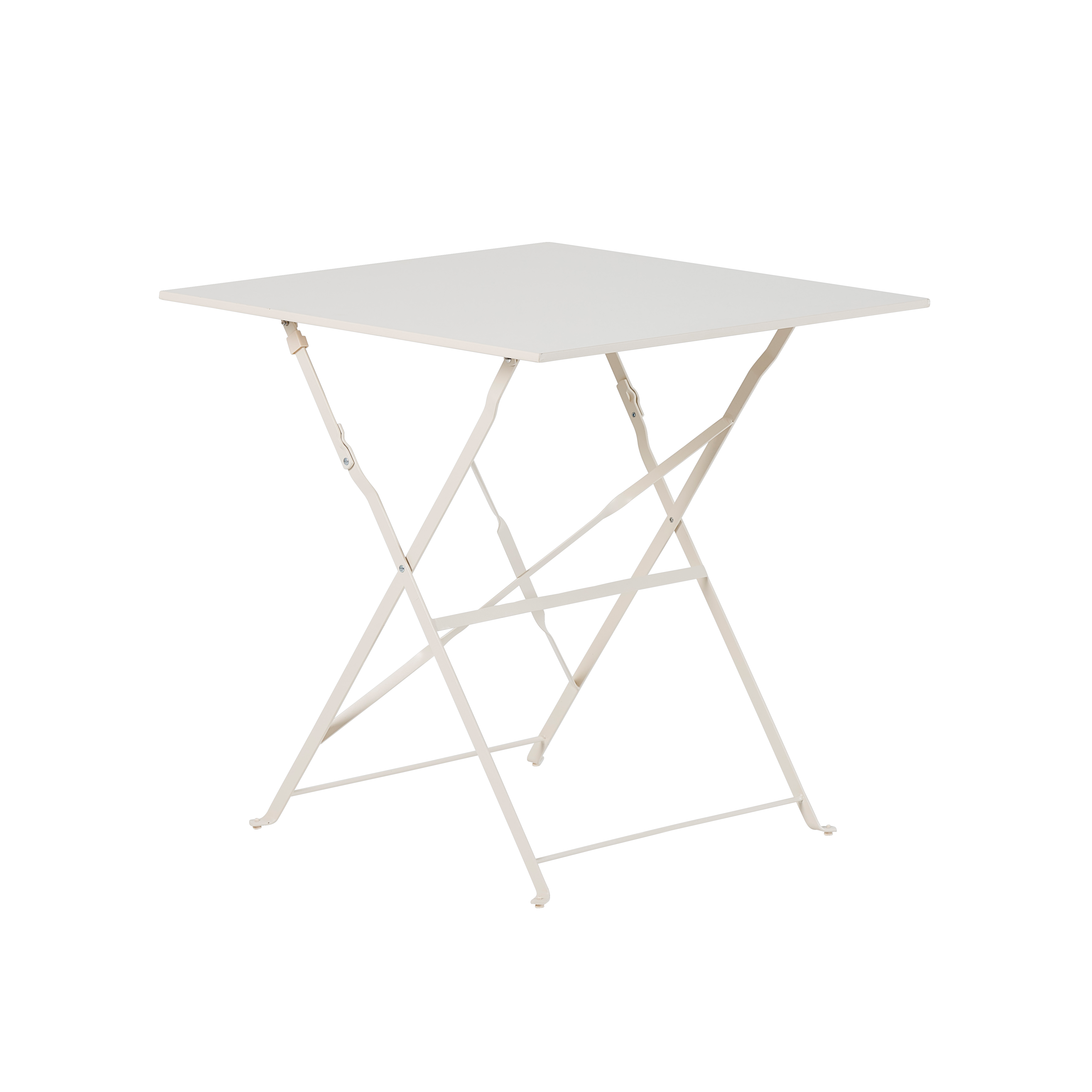 IMPERIAL Vouwtafel vierkant zandH 71 x B 70 x D 70 cm