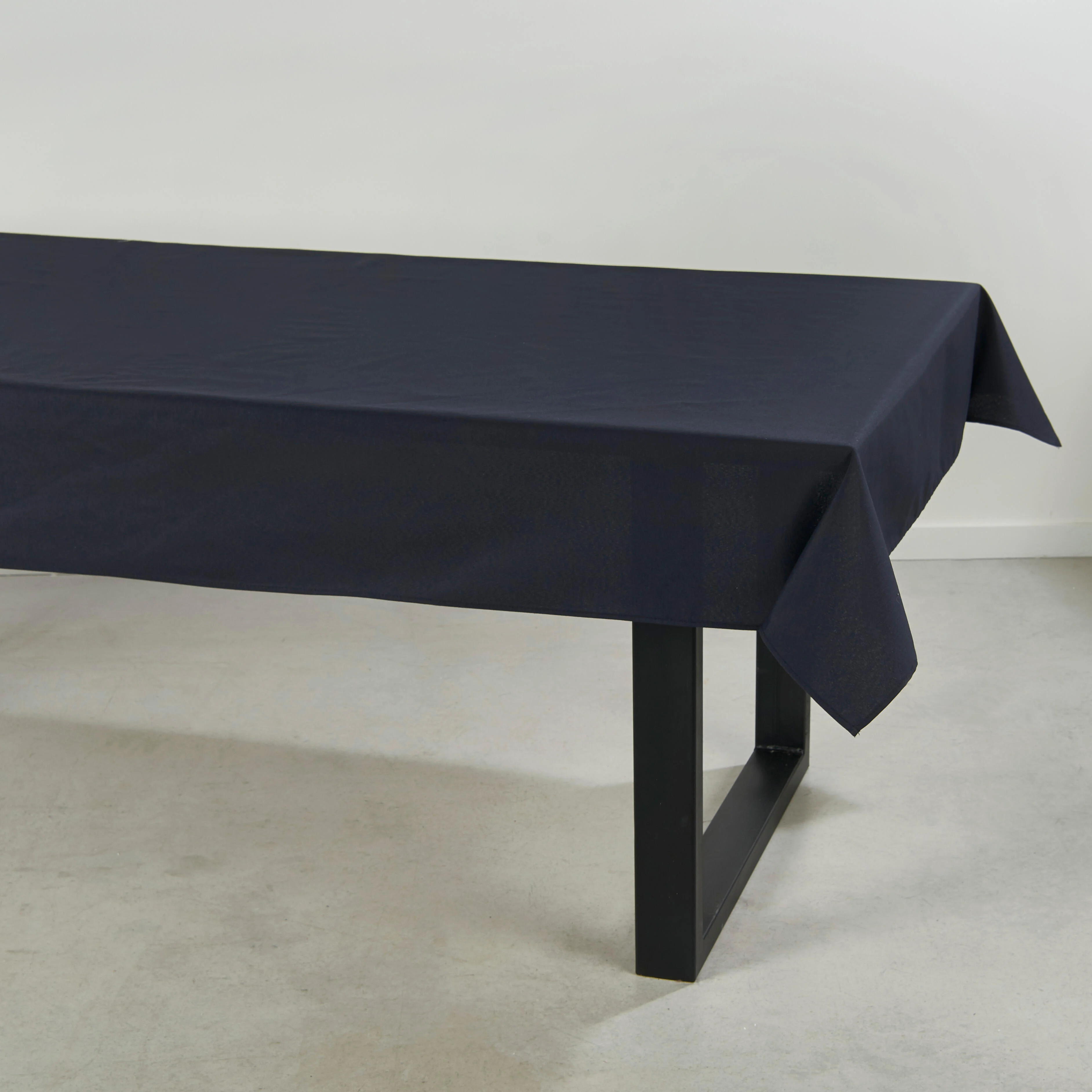 UNILINE Tafellaken zwartB 138 x L 250 cm