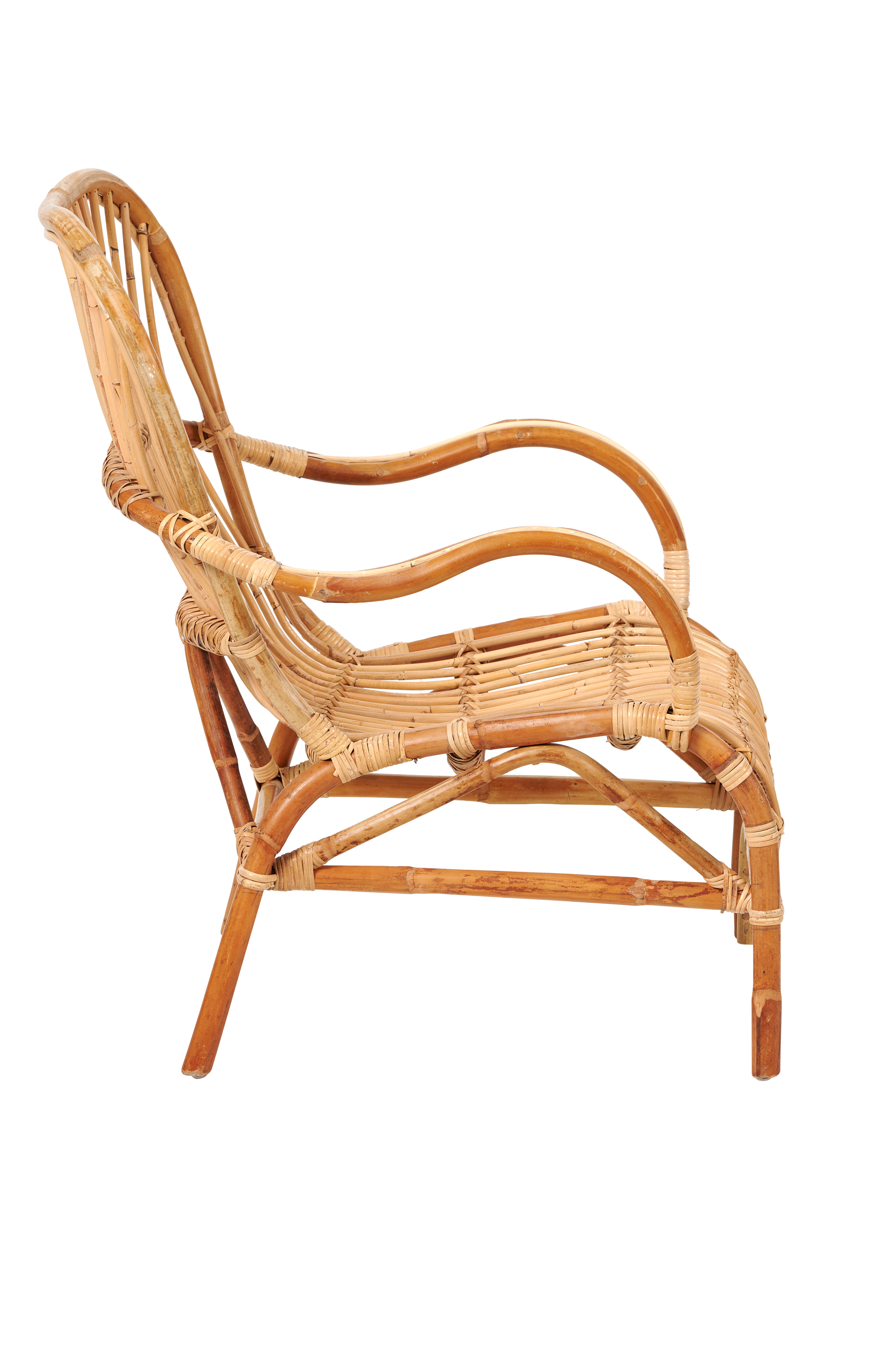 BANDUNG Lounge zetel naturelH 88 x B 67 x D 79 cm
