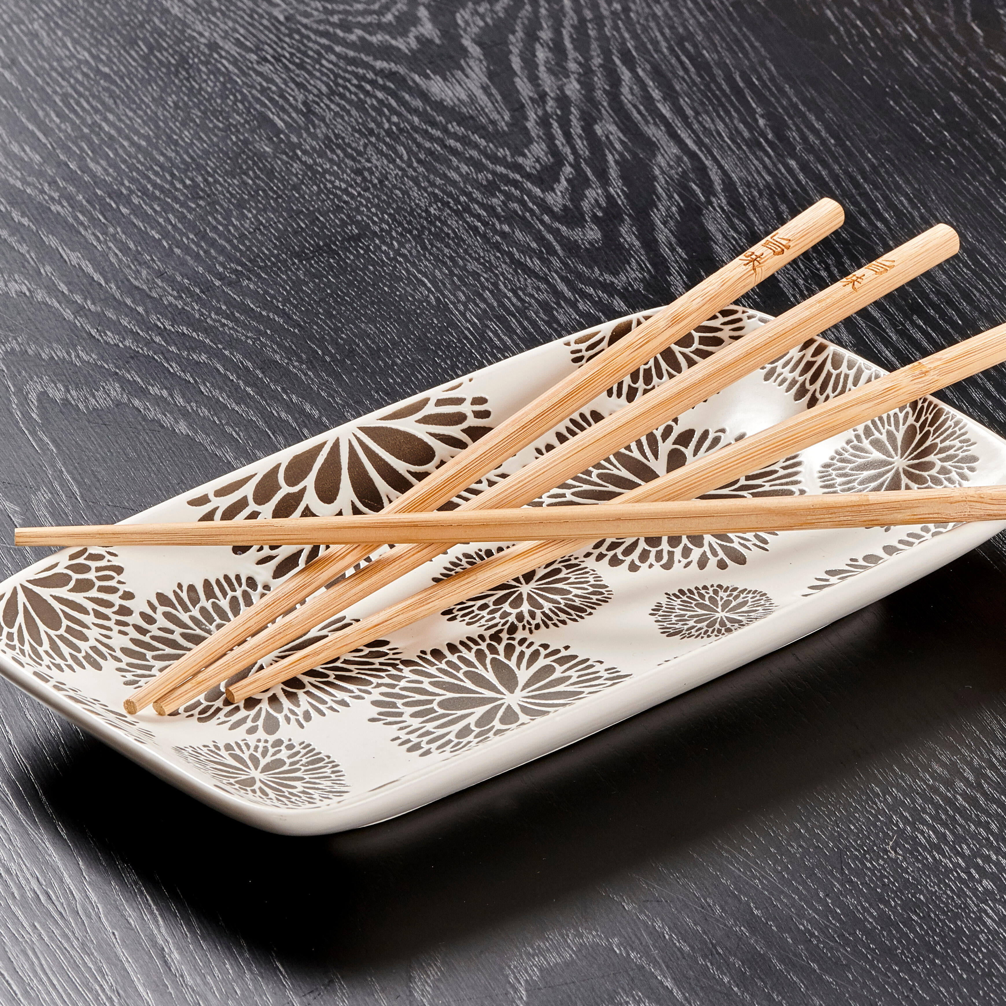 UMAMI Eetstokjes set van 4 naturelL 24 cm