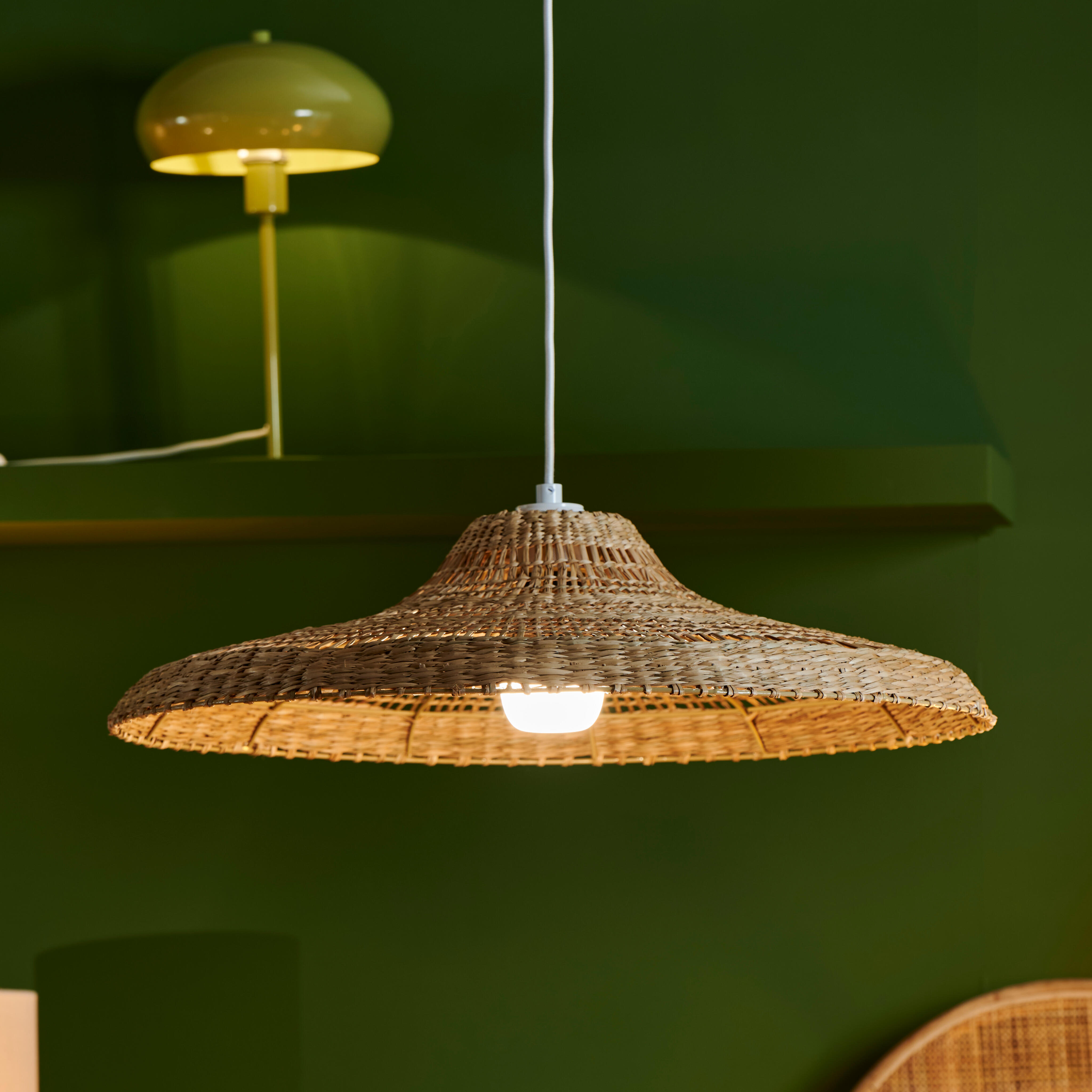 JAVA Lampenkap E27 naturelH 15 cm - Ø 60 cm