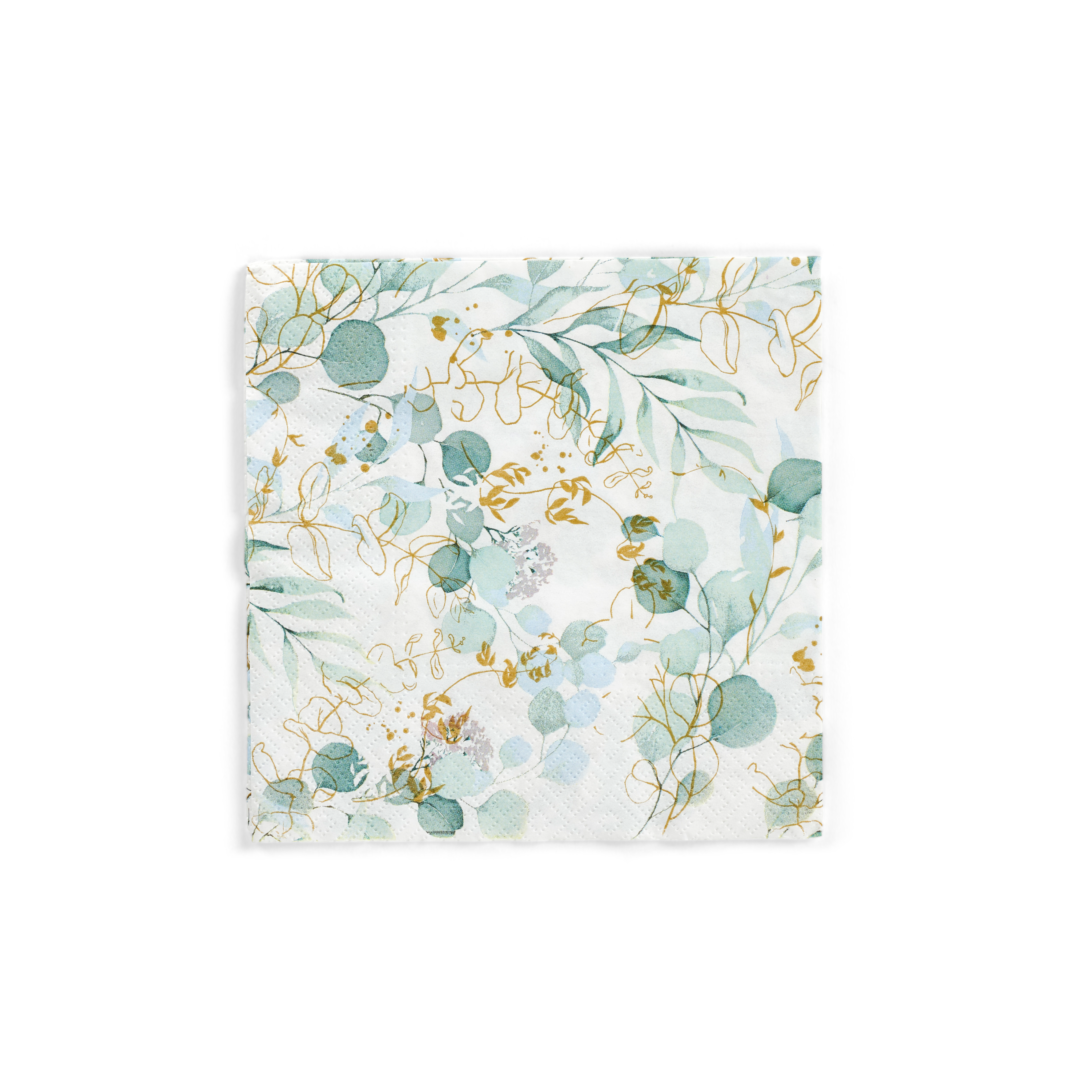 EUCALYPTUS Set van 20 servetten diverse kleurenB 33 x L 33 cm