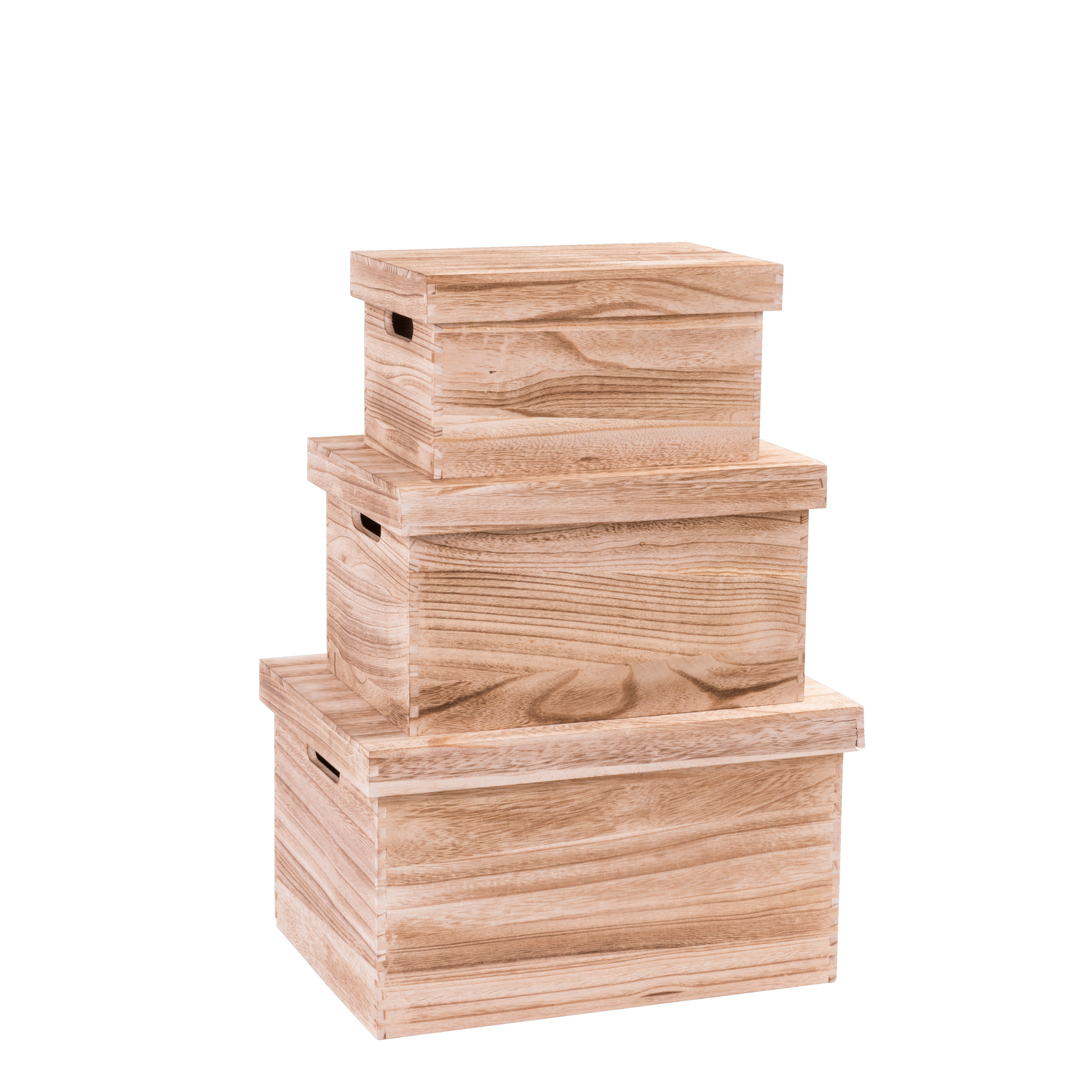 LIGNO Kratje naturelH 19,5 x B 36 x D 25 cm - CASA