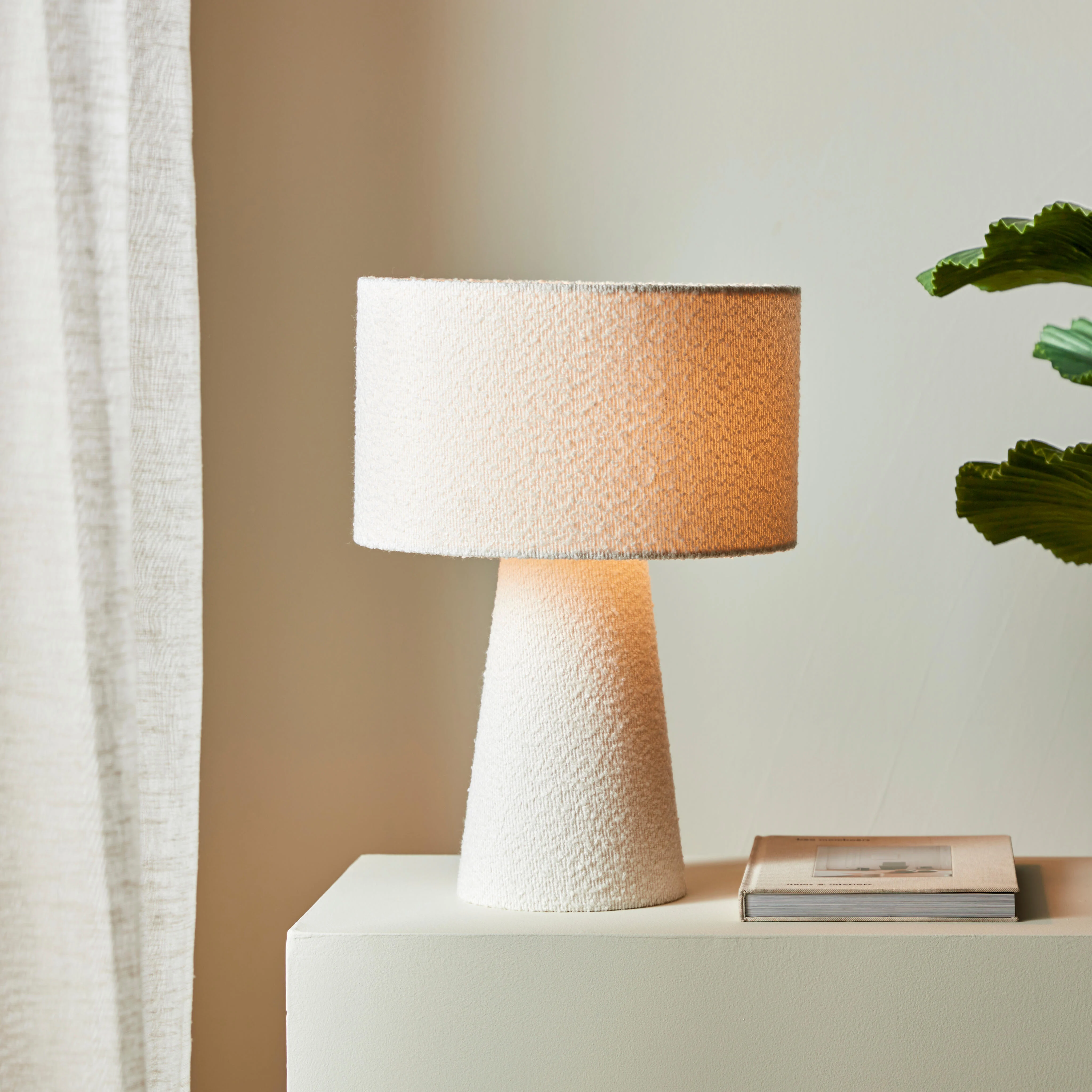BOUCLE LUME Tafellamp witH 50 cm - Ø 35 cm