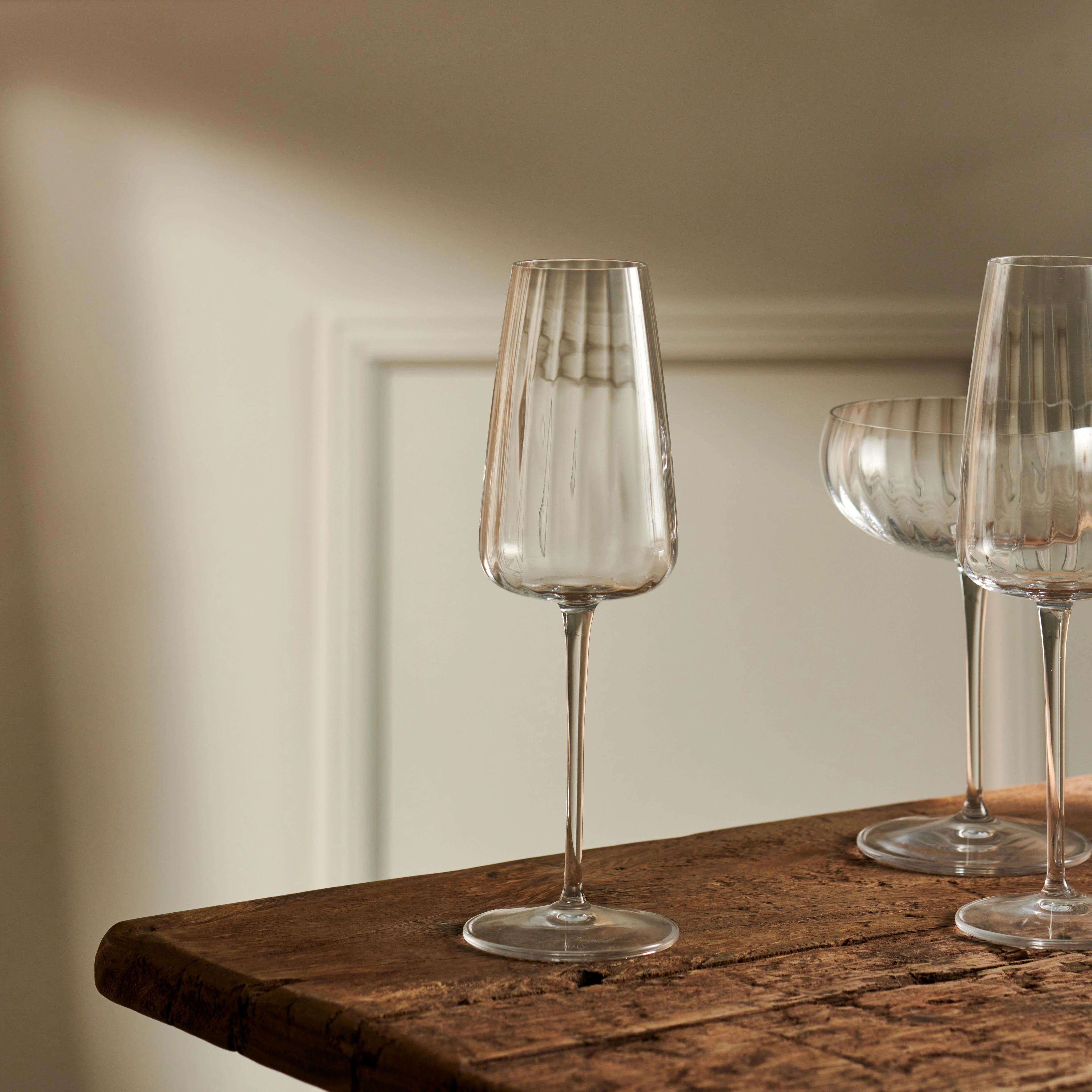SPEAKEASIES Fluitglas 21 CL transparant - set van 6 H 21 cm - Ø 6,7 cm - Ø 21 cm