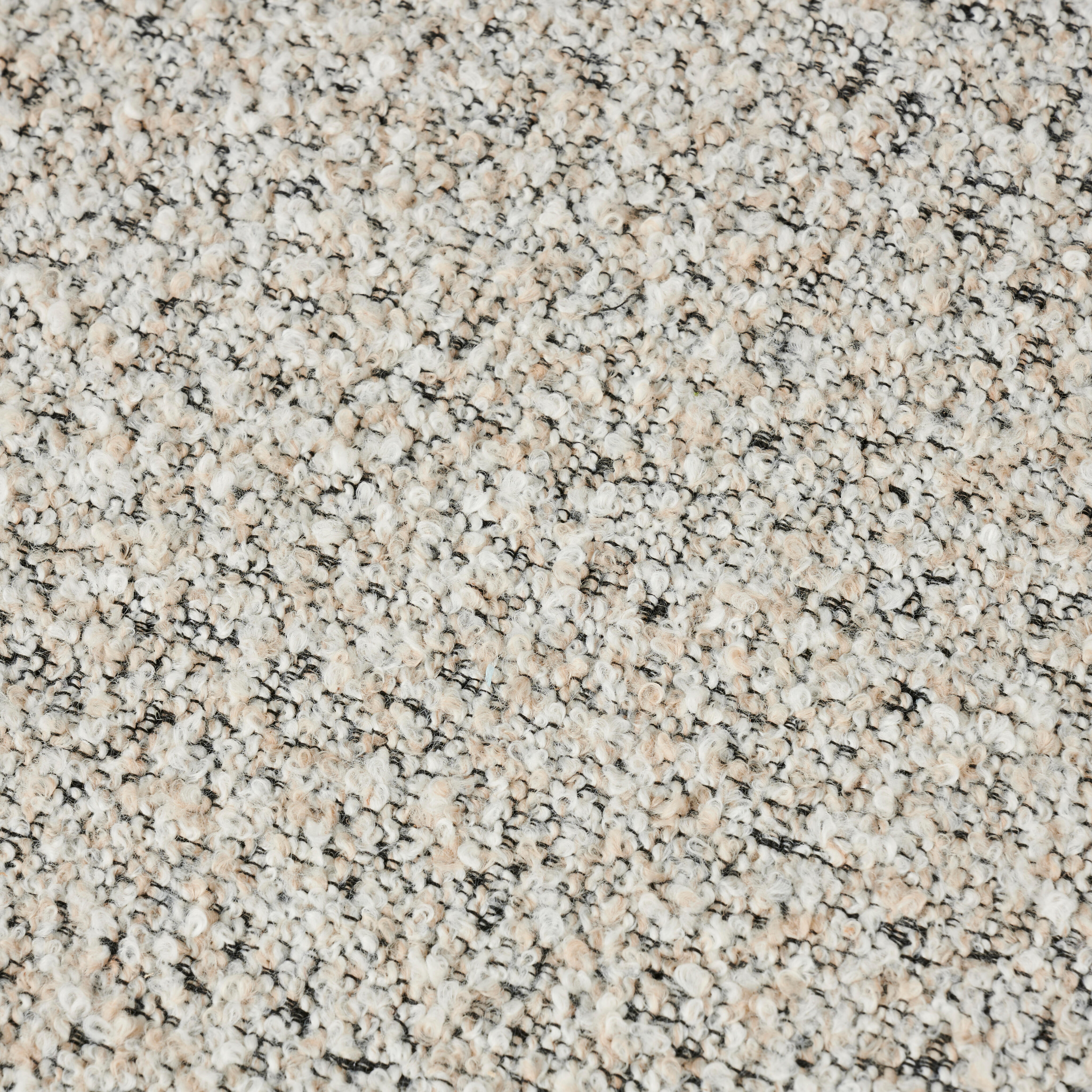 ZENO Poef grijsH 29 cm - Ø 40 cm - CASA