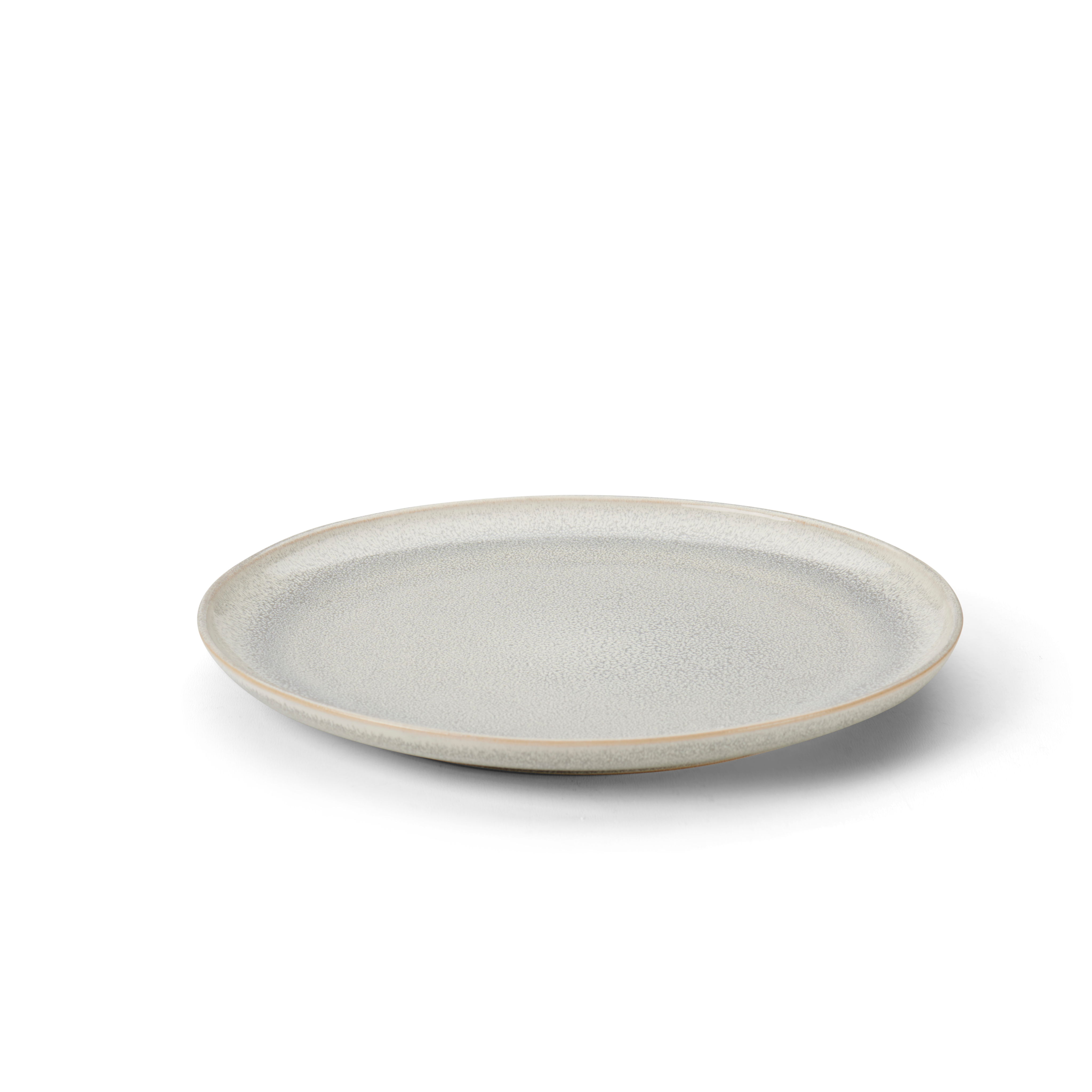 COZY WHITE Bord wit - set van 4 Ø 22 cm