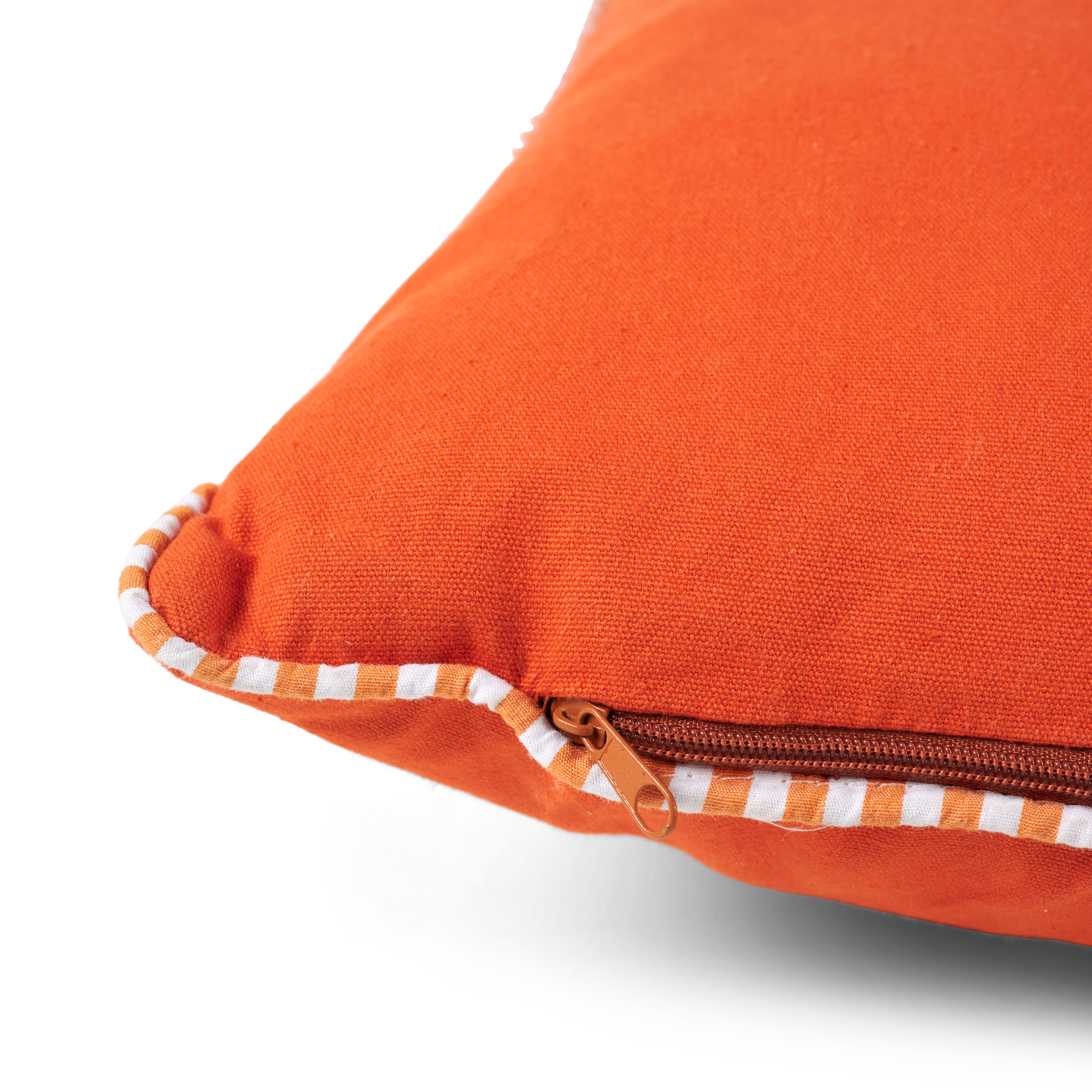 YVONNE Kussen oranjeB 45 x L 45 cm - CASA