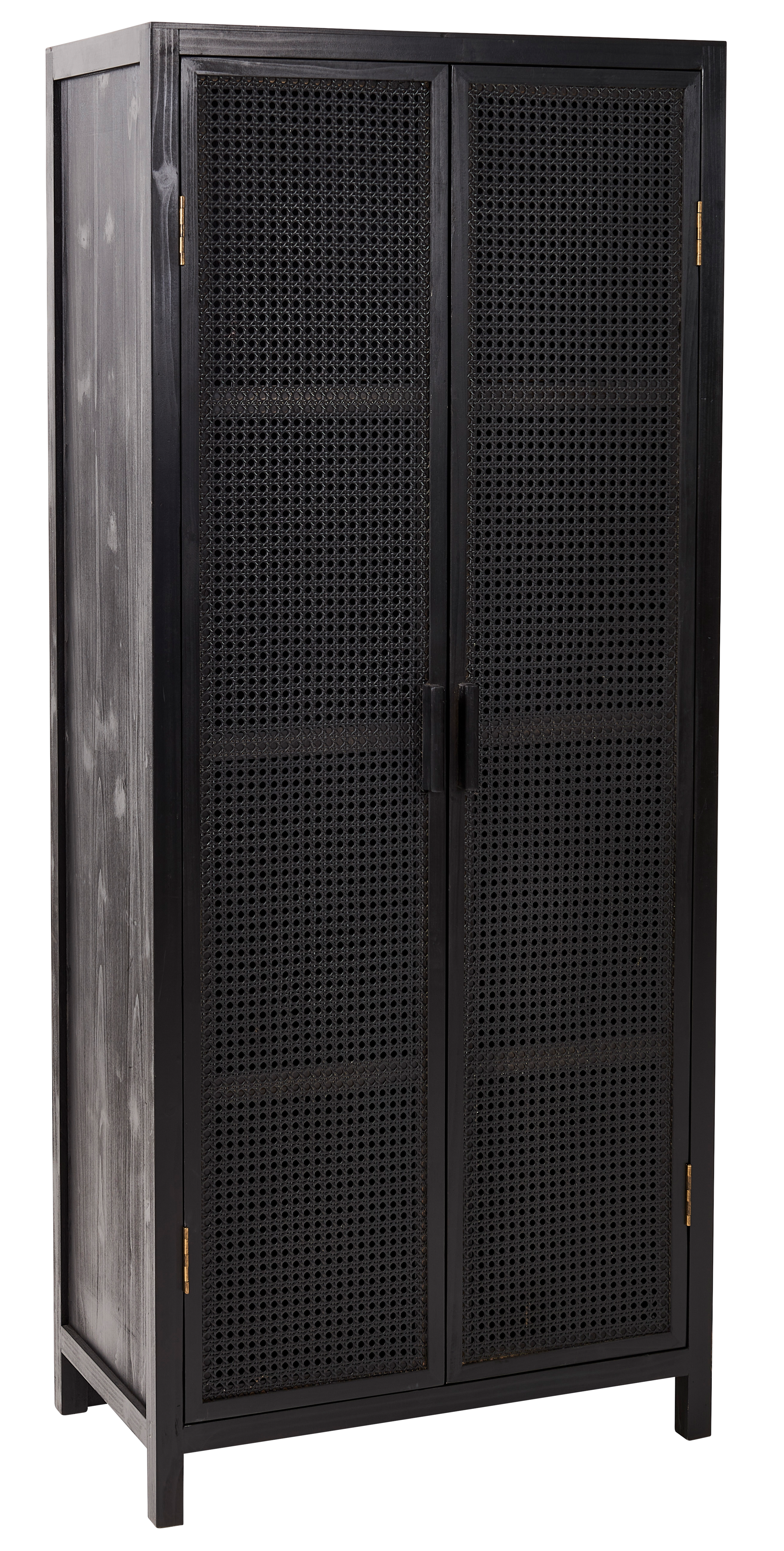 WEBSTER  Kast zwartH 165 x B 70 x D 38 cm