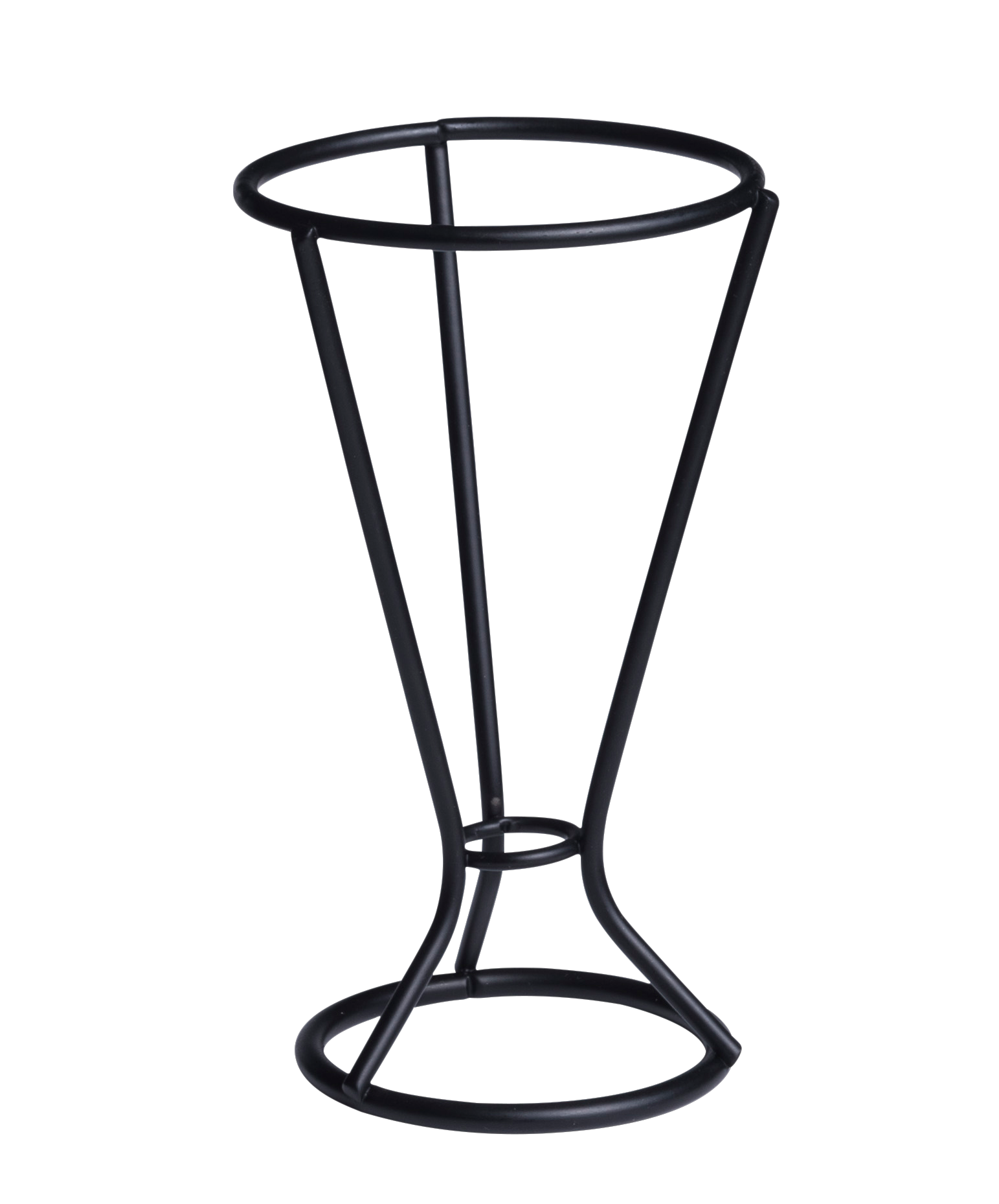 NJAM Staander  voor puntzak zwartH 16 cm