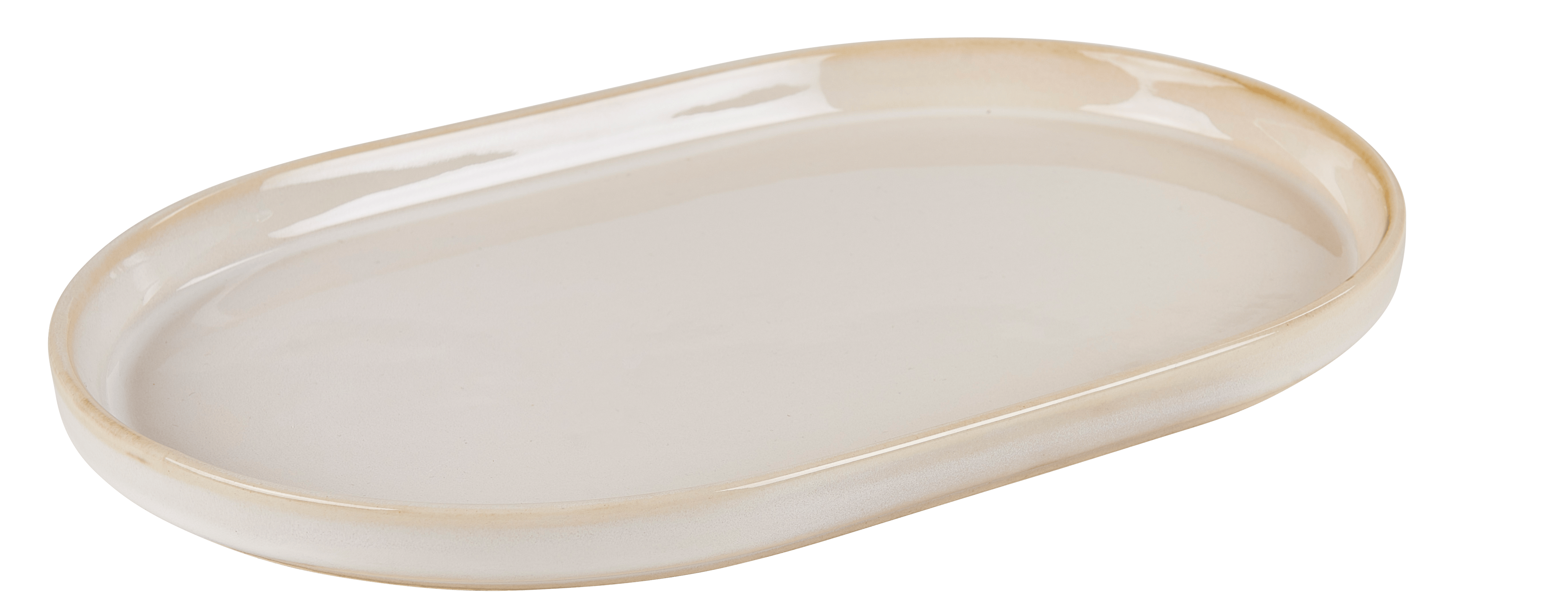 MINERAL MARBLE Bord wit - set van 4 B 20 x L 30 cm