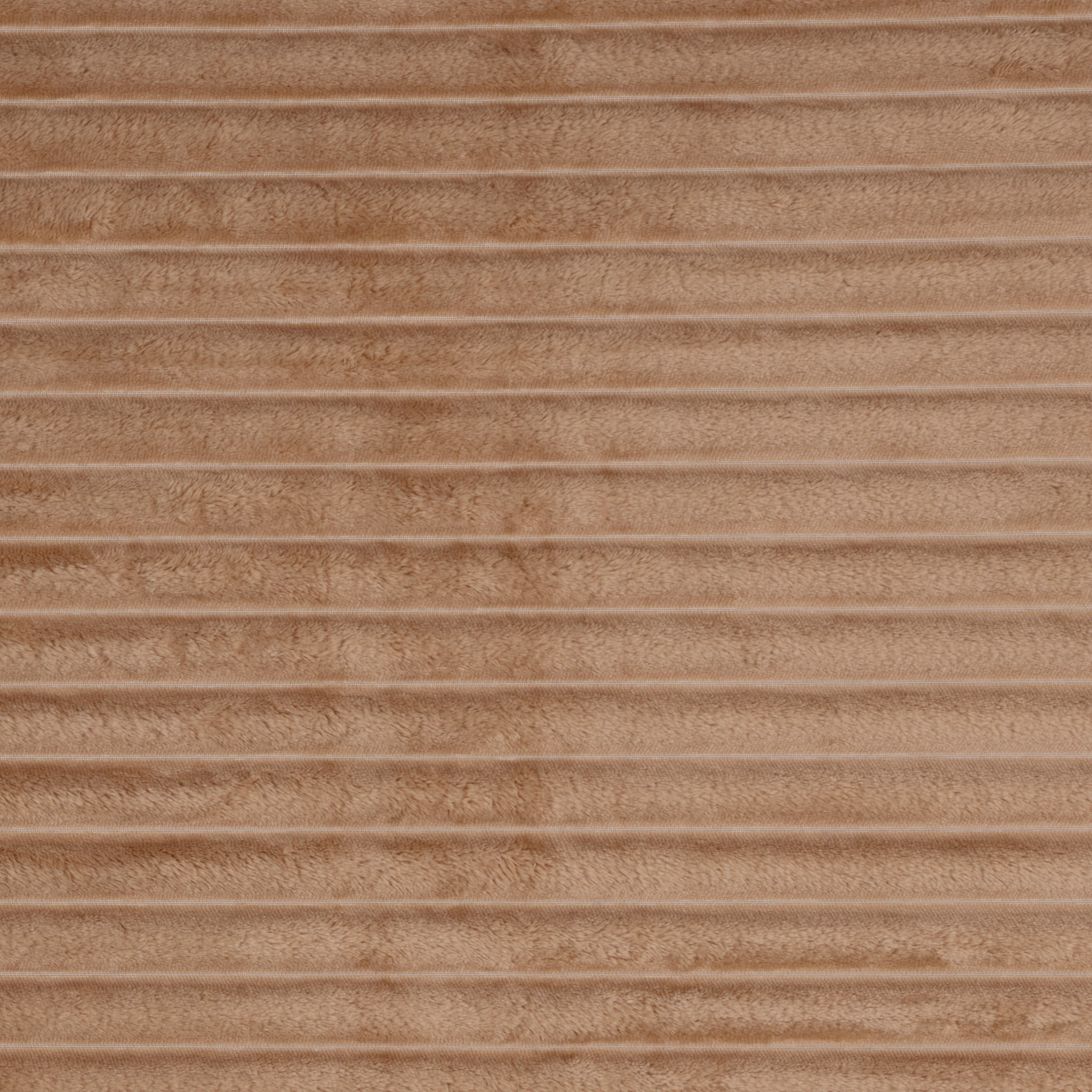 NADI Plaid lichtbruinB 150 x L 200 cm