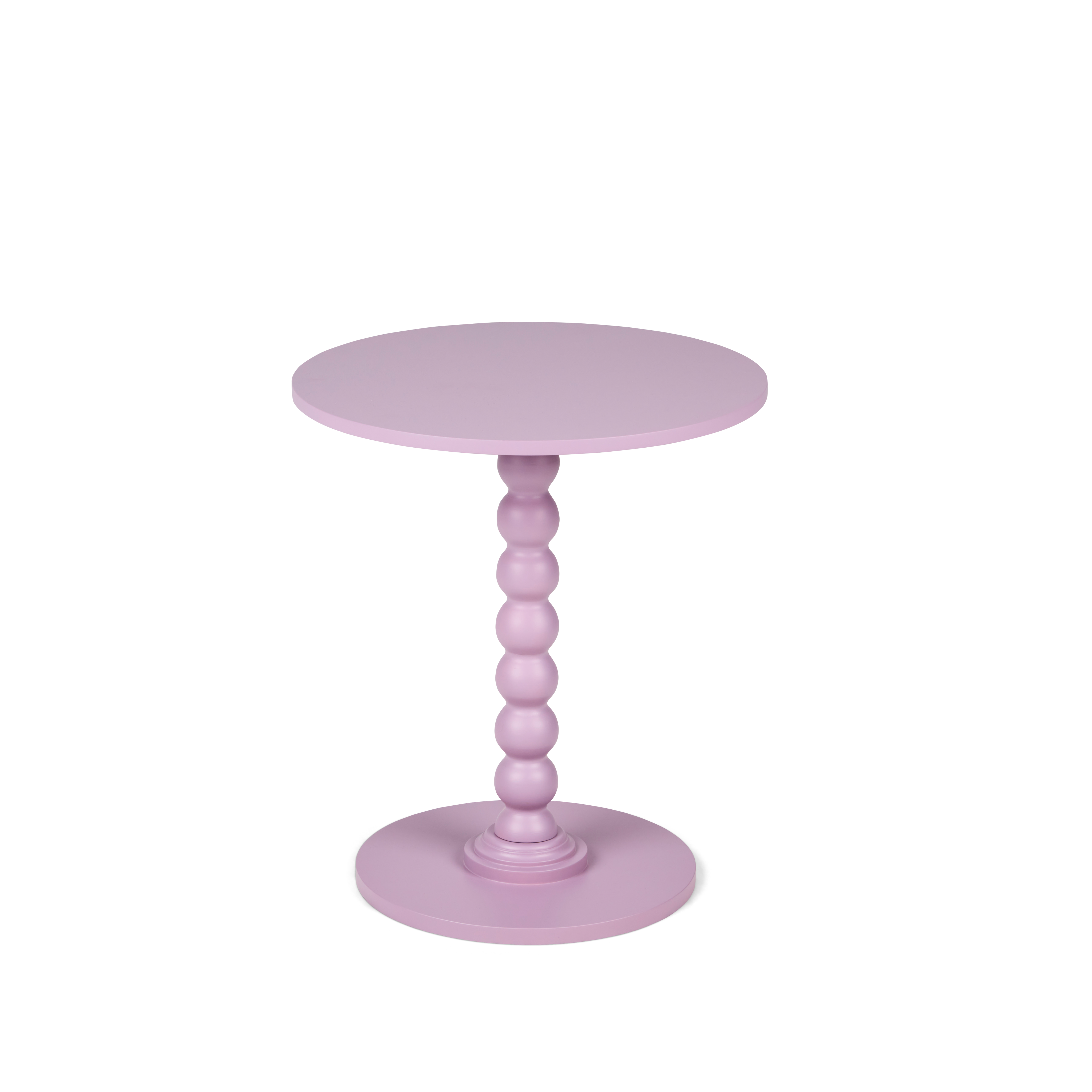 DOPPIO Bijzettafel 45 cm lichtpaarsH 45 cm - Ø 39,5 cm