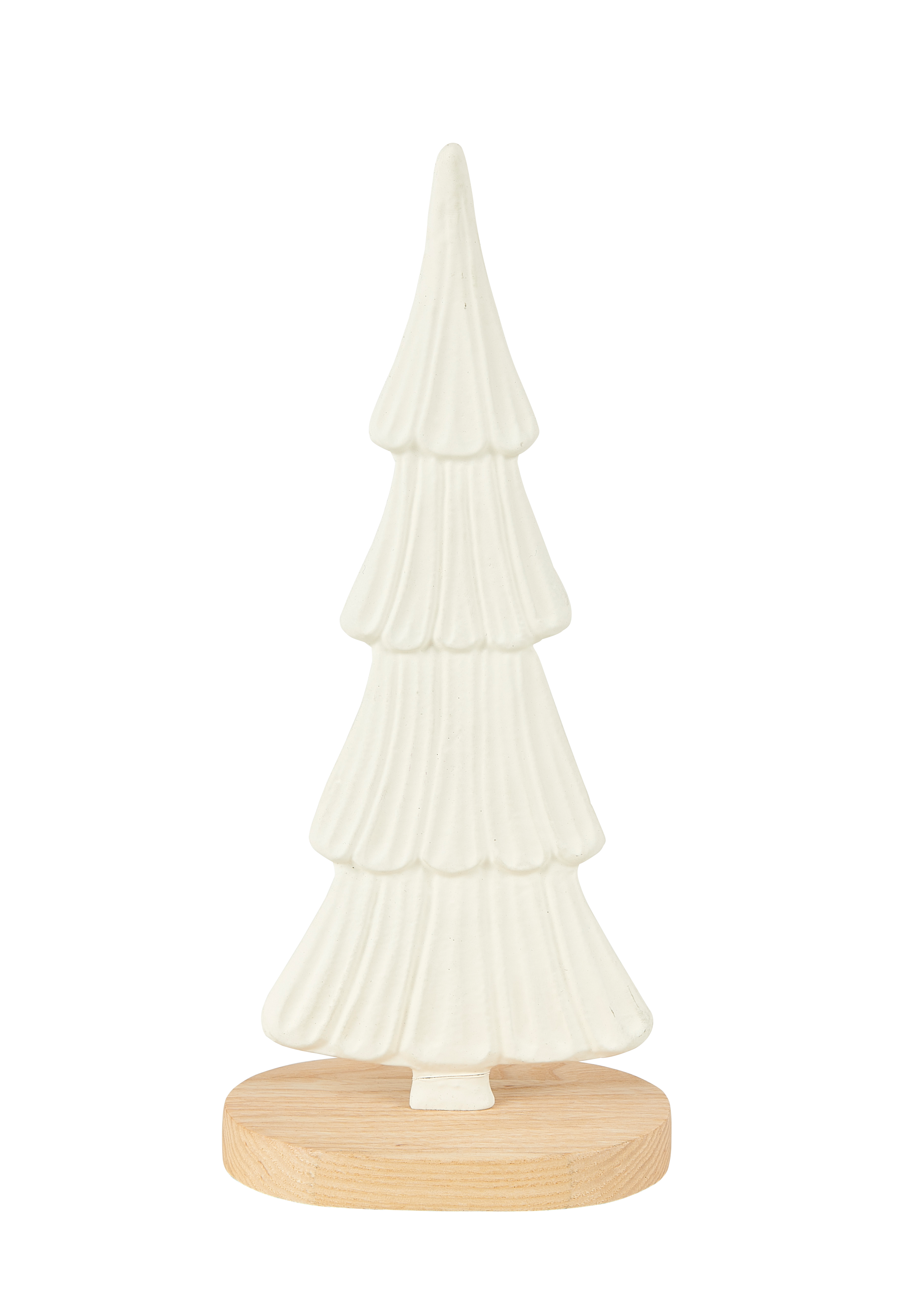 WHITE TREE Staandecoratie witH 28 x B 12 x D 8 cm