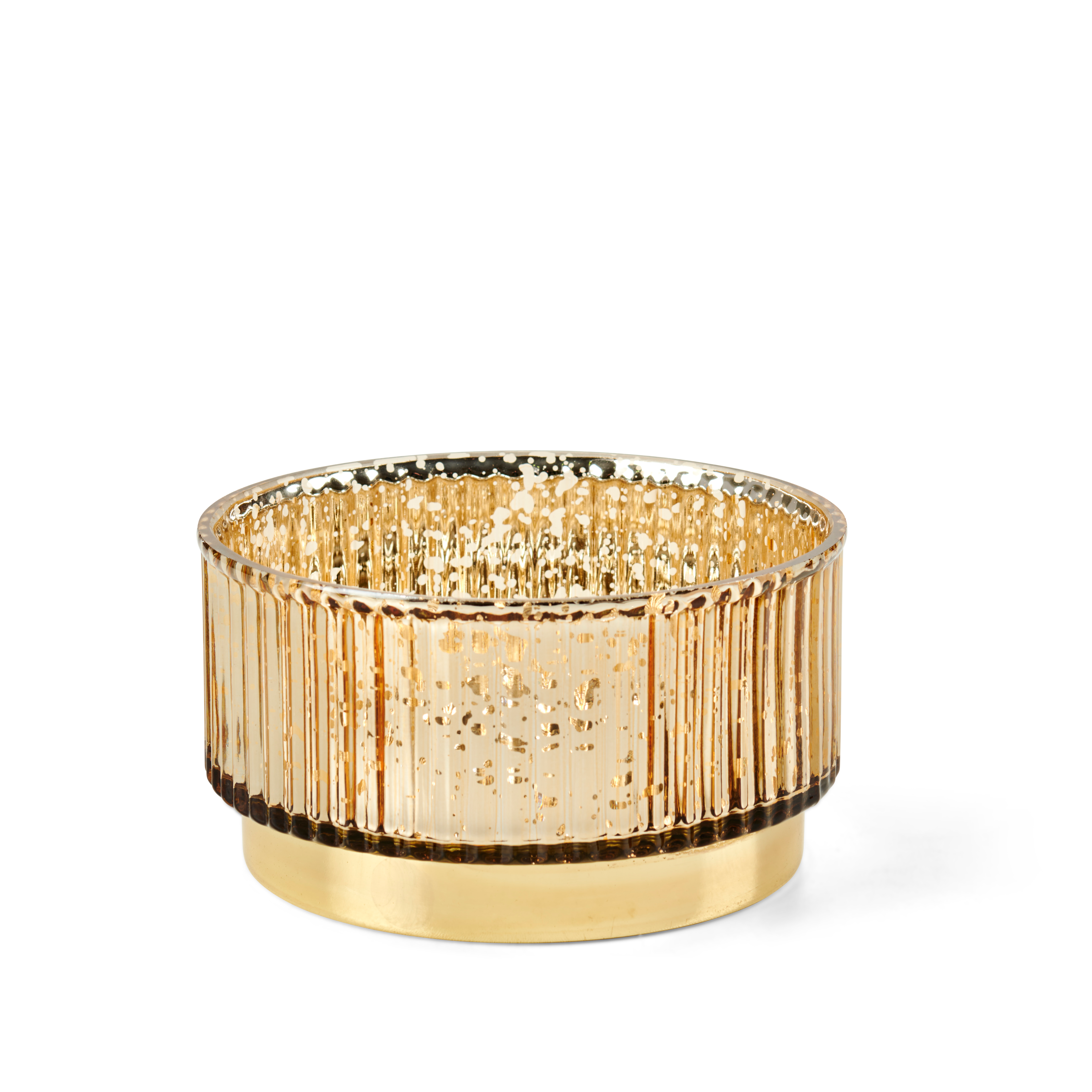 DUBAI Theelichthouder goudH 8,5 cm - Ø 16 cm