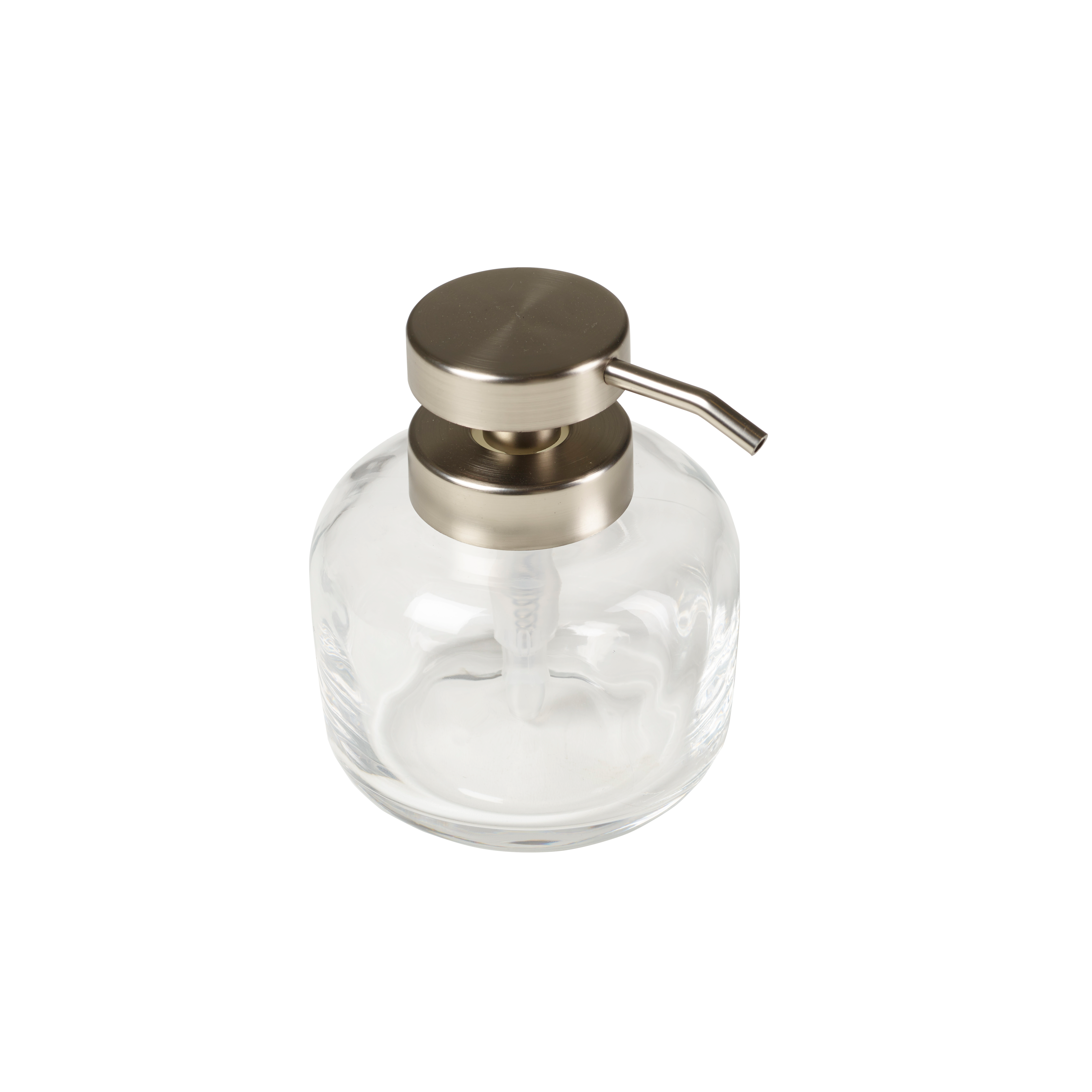 TOKIO Zeepdispenser transparantH 14 cm - Ø 10 cm