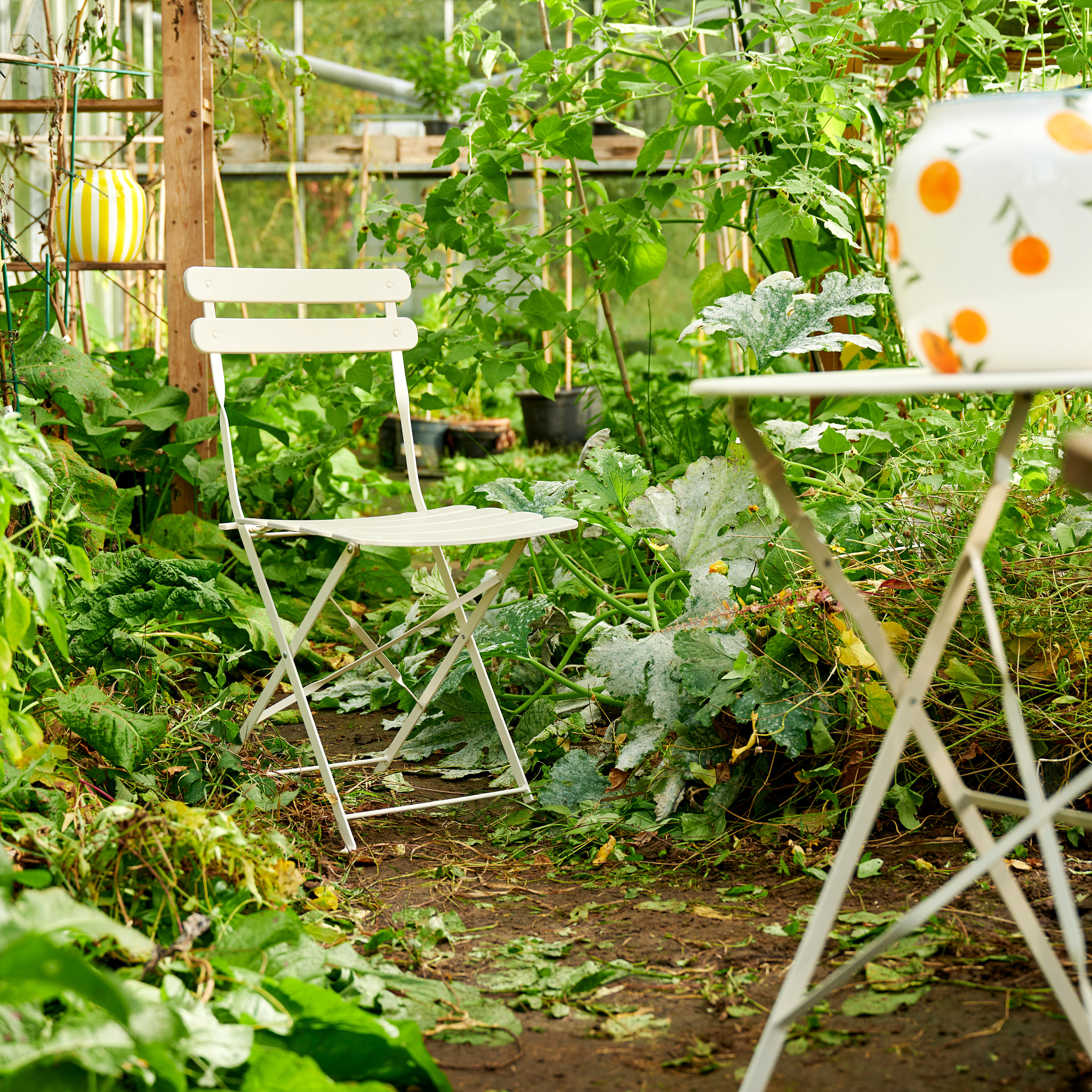 IMPERIAL Vouwstoel zandH 82 x B 42 x D 46,5 cm