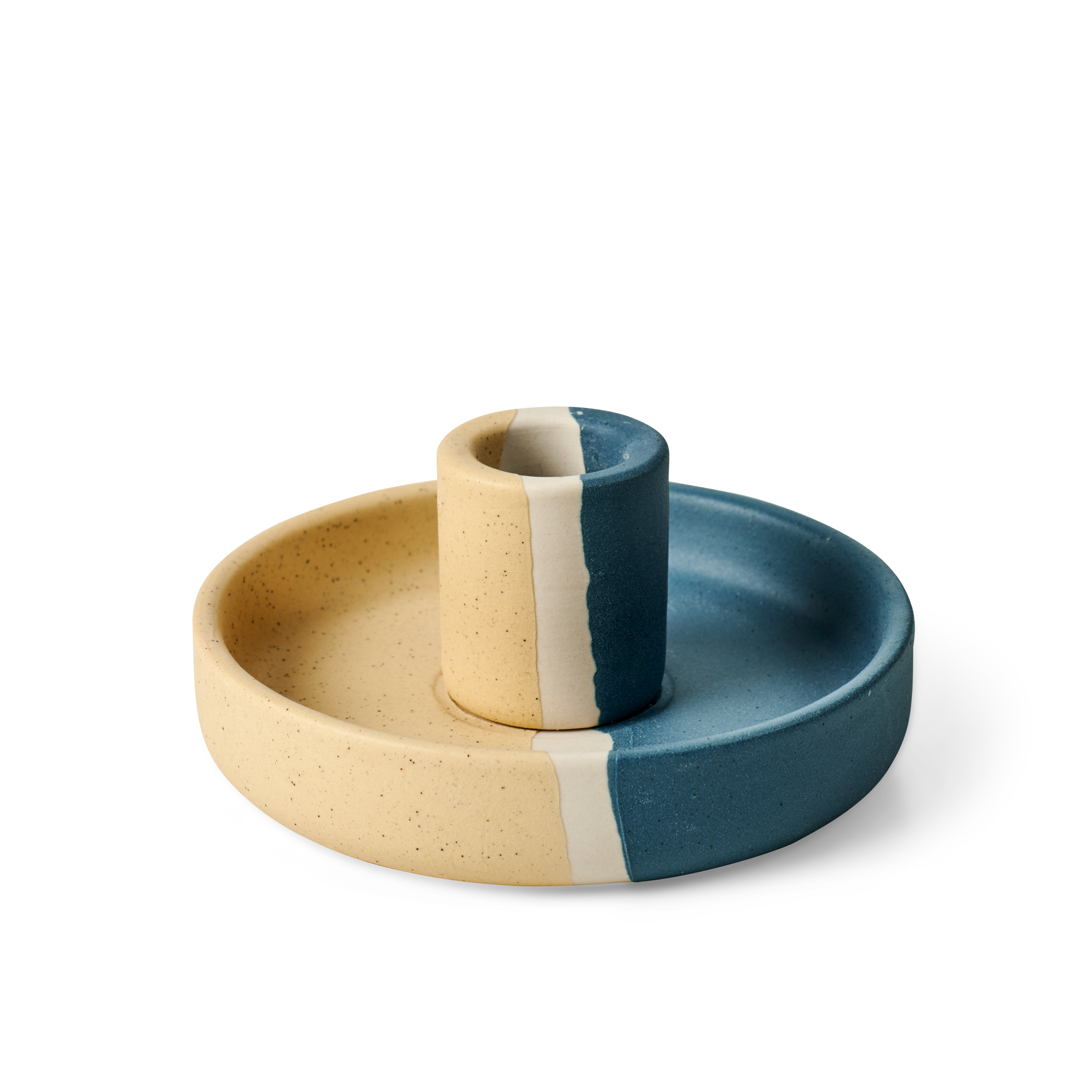 DESERT Kandelaar blauwH 5 cm - Ø 10,5 cm