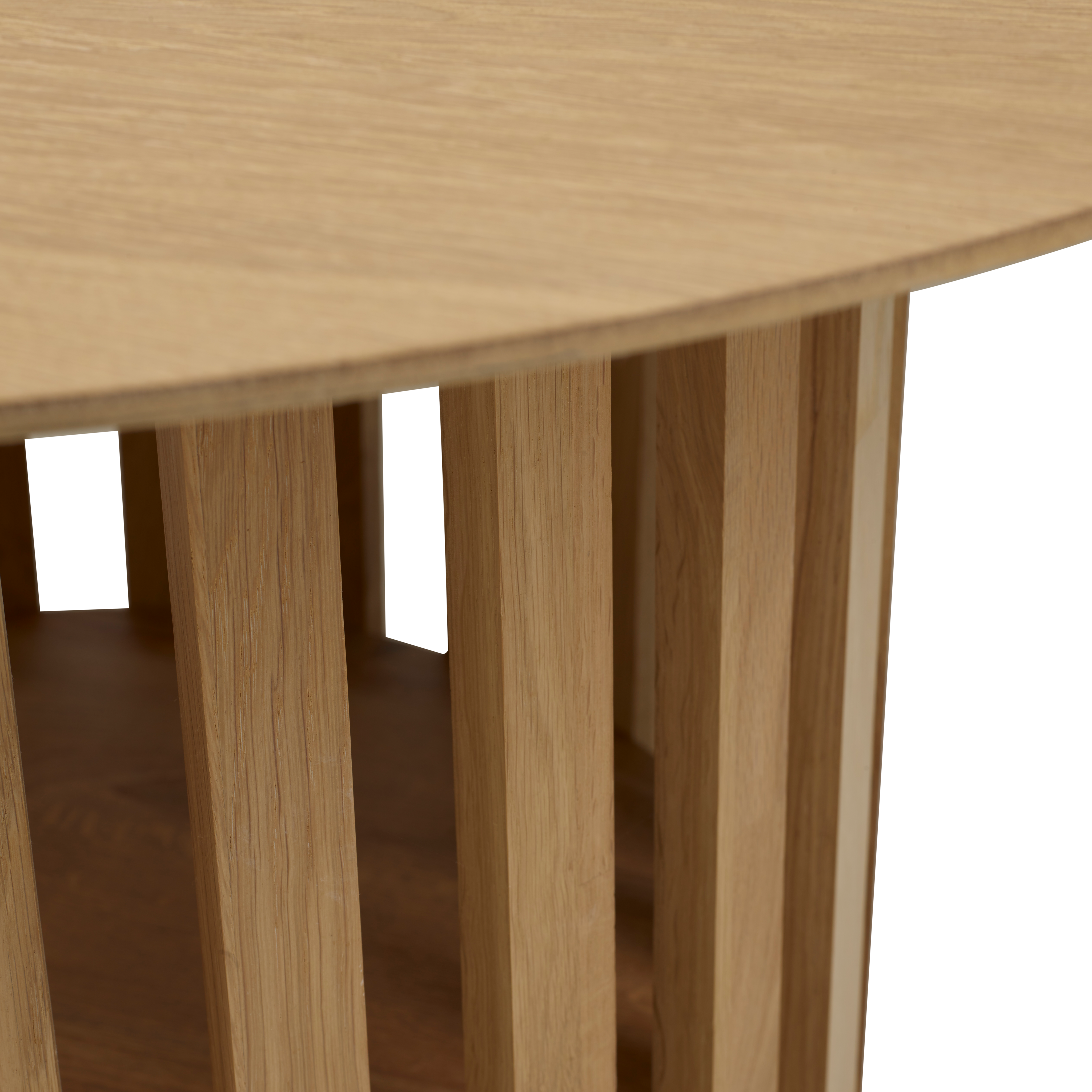 LATTO Salontafel naturelH 38 cm - Ø 80 cm - Ø 46 cm