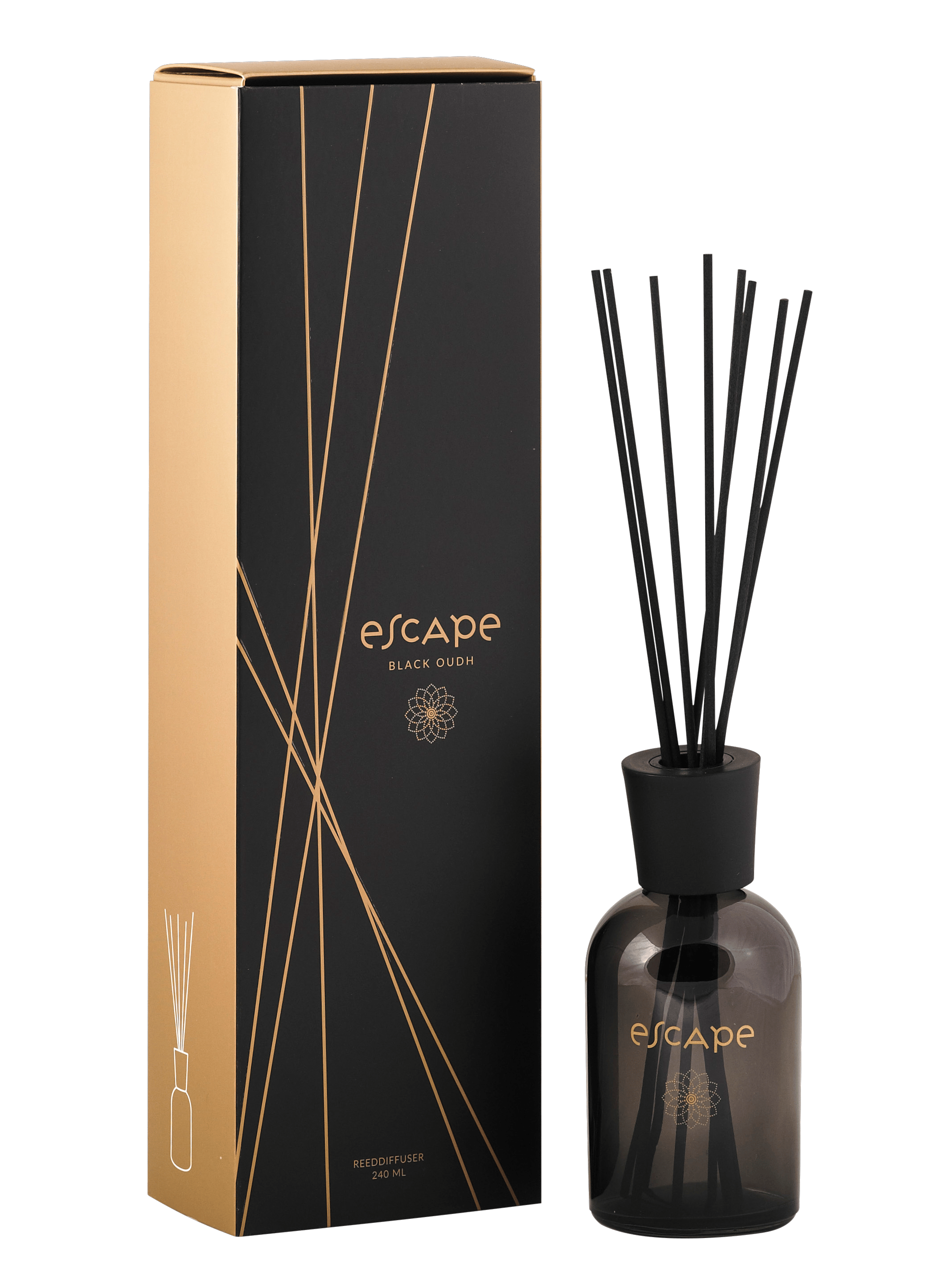 ESCAPE BLACK OUDH Geurolie zwart