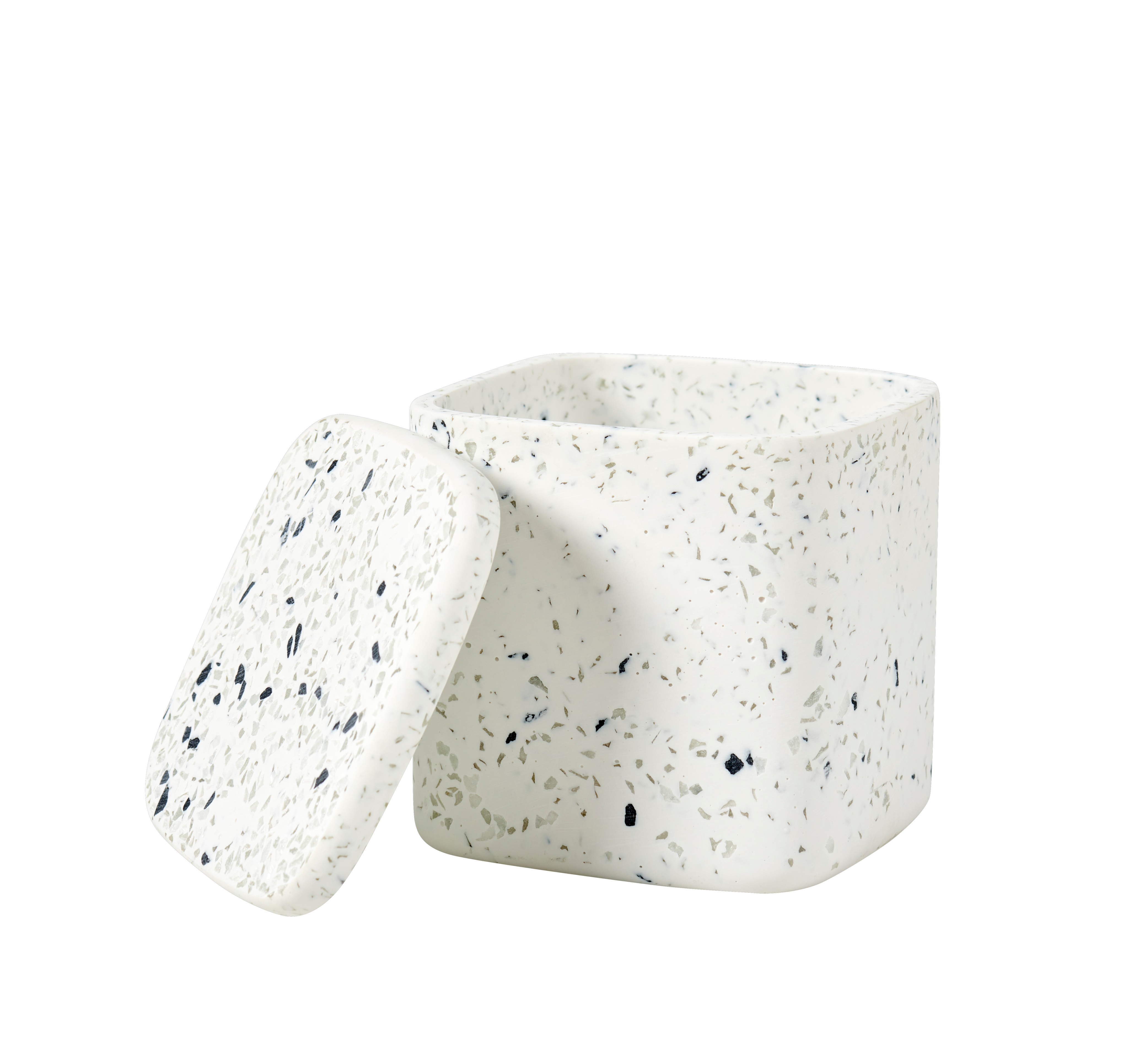 TERRAZZO Wattenhouder witH 10 x B 9,5 x D 9,5 cm - Ø 9,5 cm