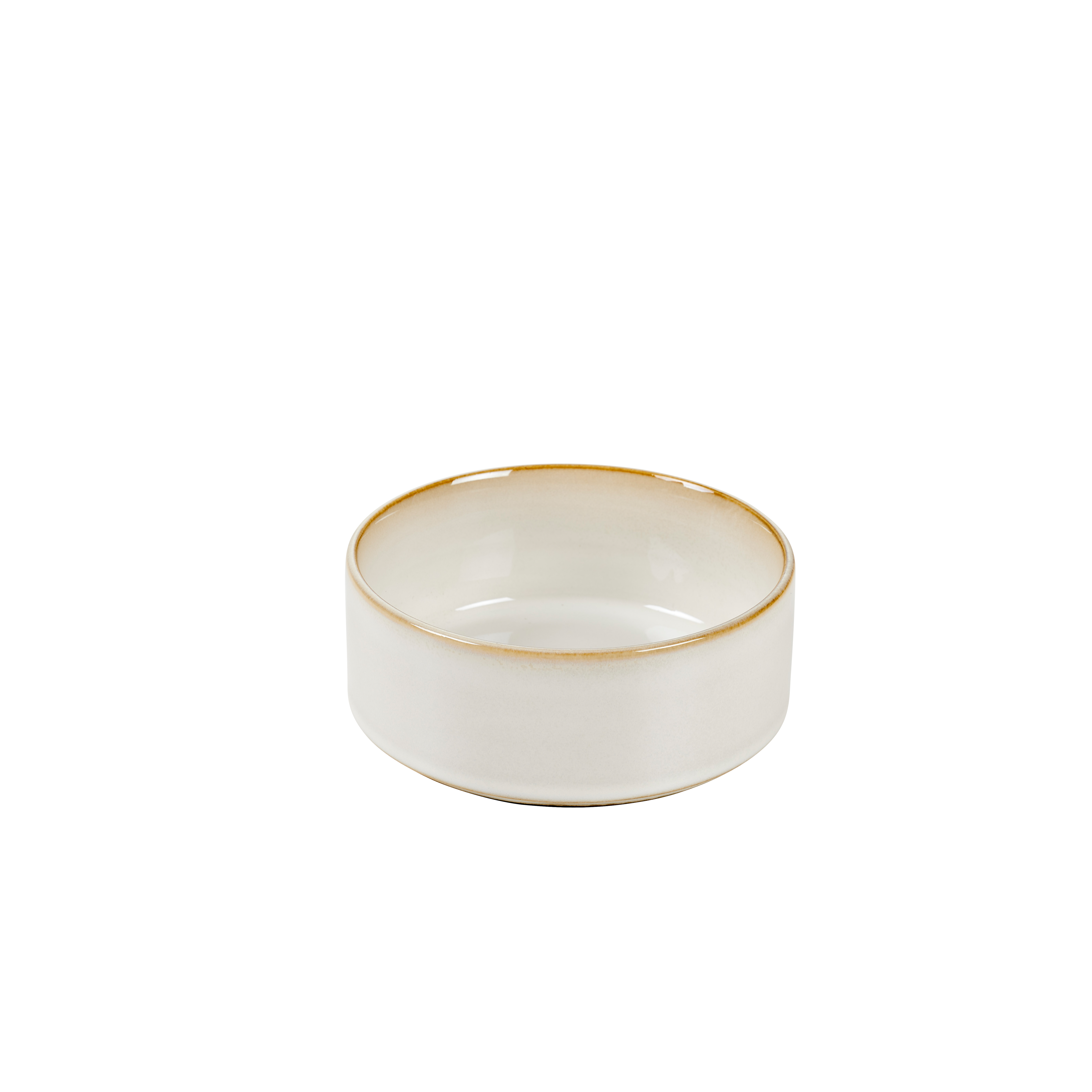 MINERAL MARBLE Bowl 35 CL wit - set van 4 H 5 cm - Ø 12,7 cm