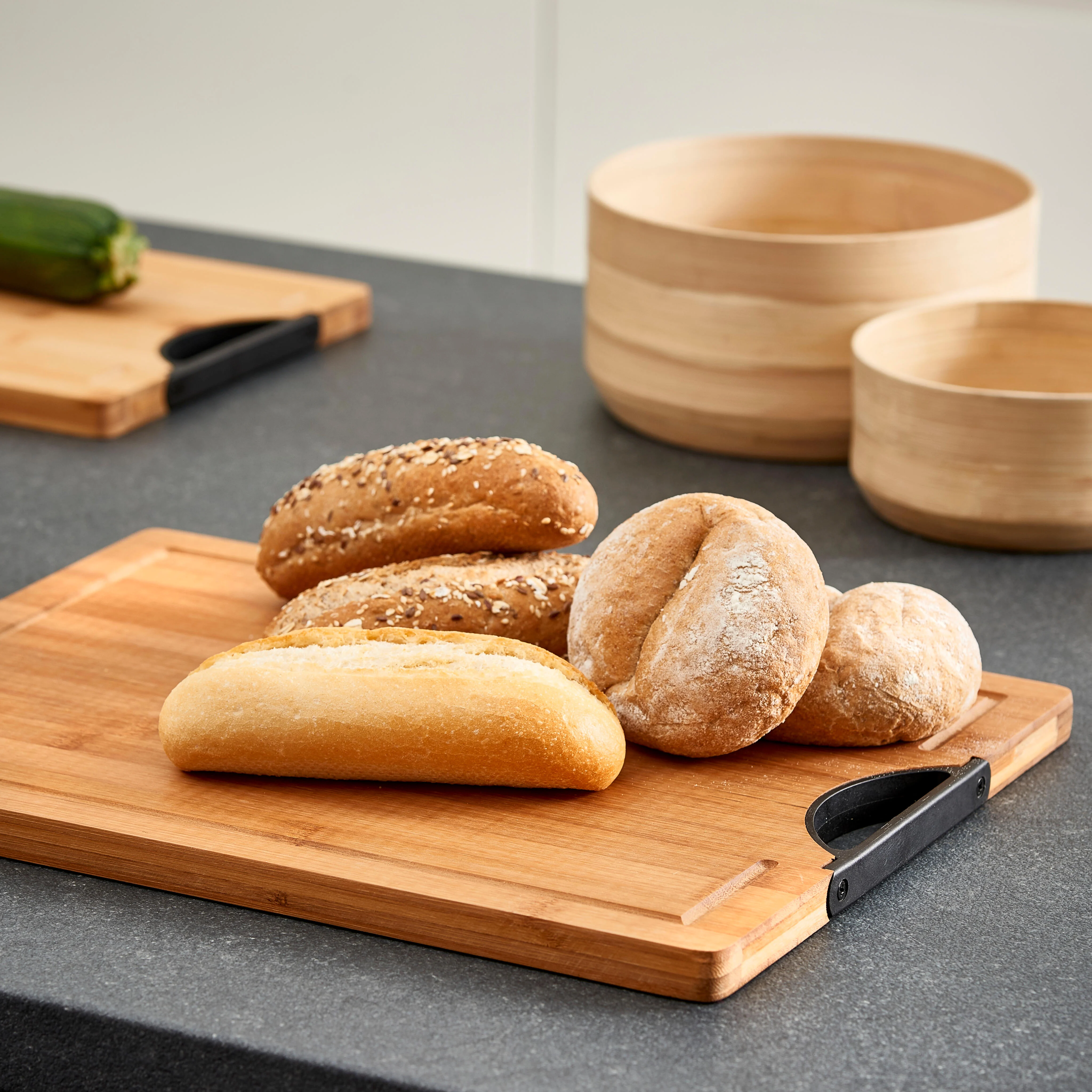 CASA BAMBOO Snijplank L naturelH 1,8 x B 40 x D 30 cm