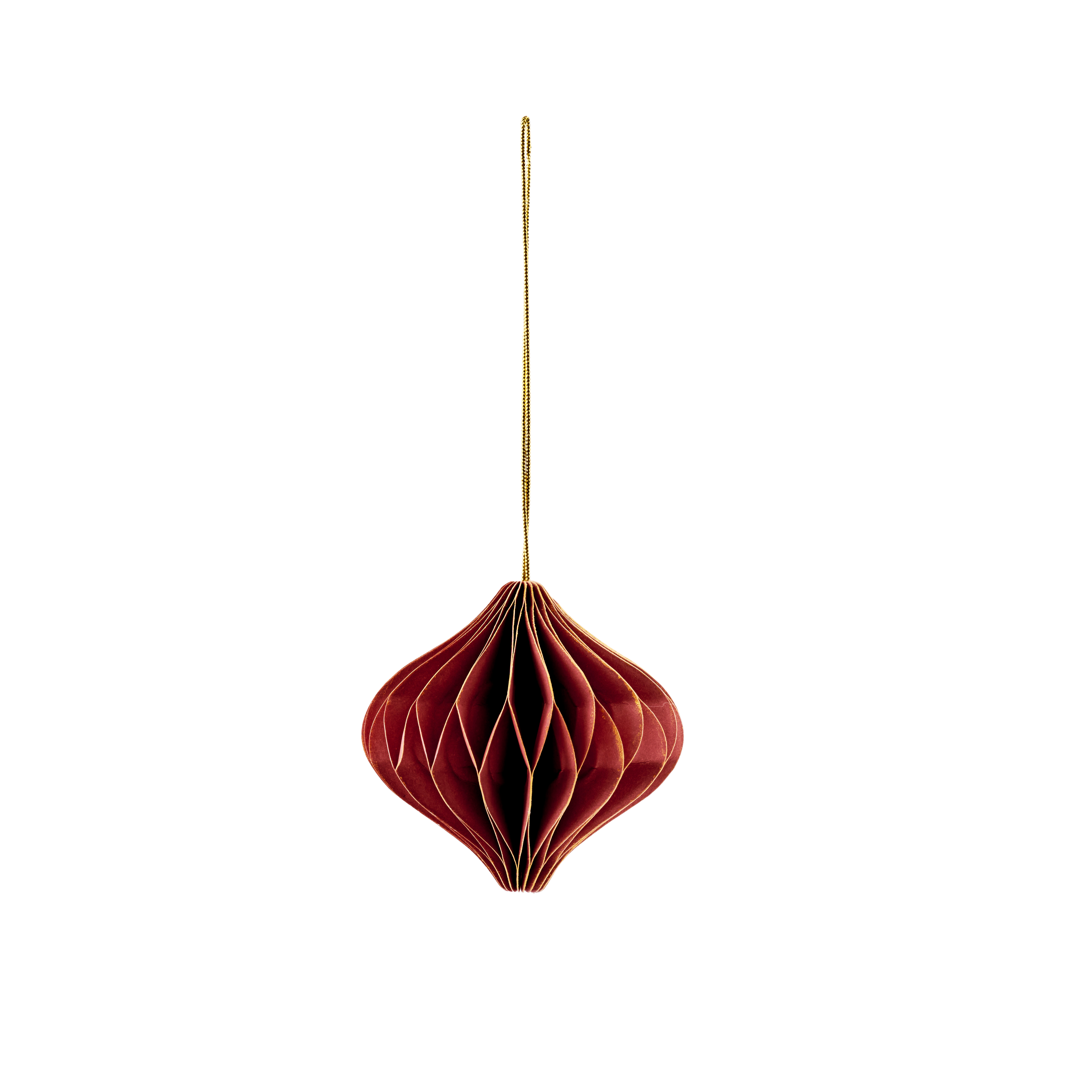 GAMI Hangdecoratie set van 4 perzikrozeØ 6 cm