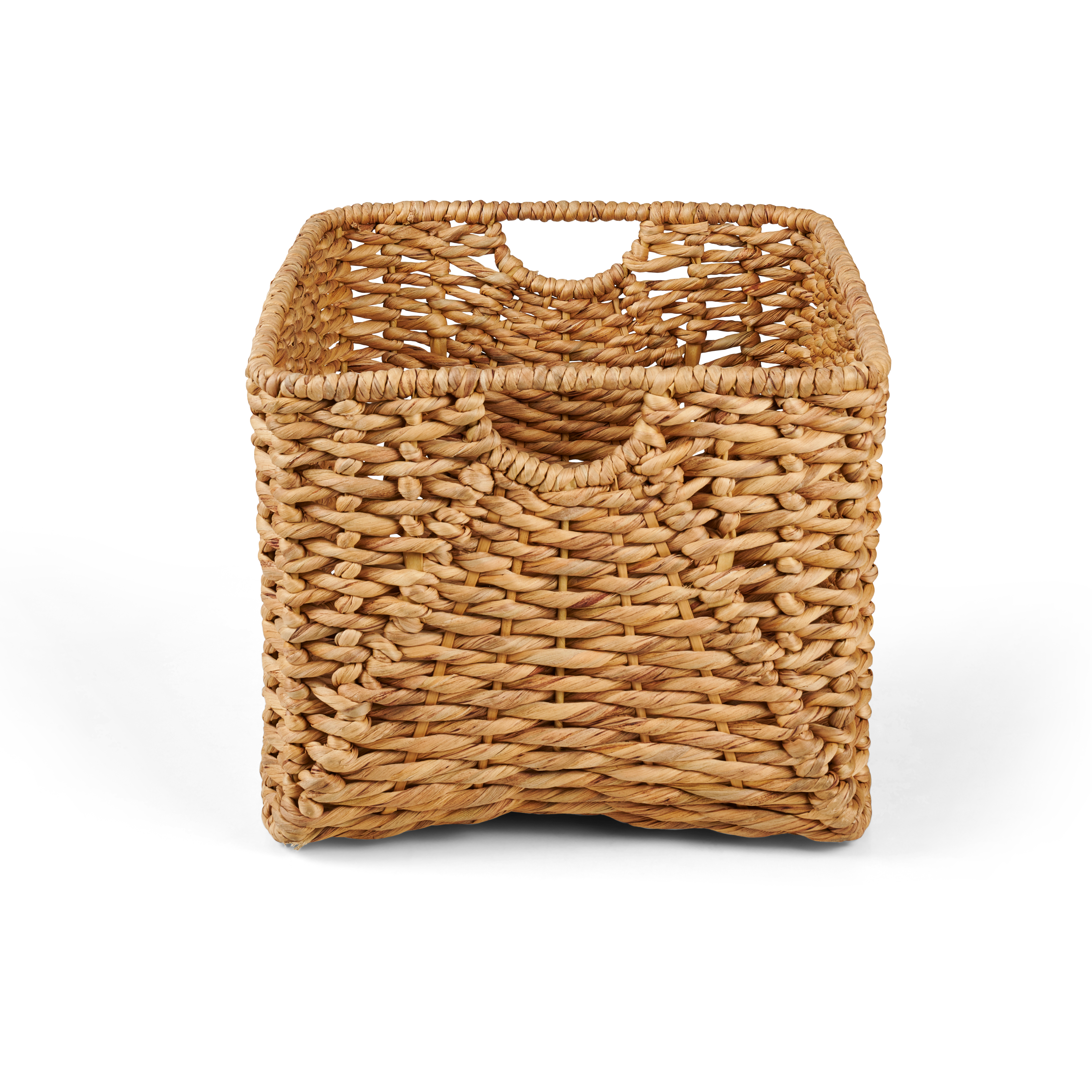 HIRO Lademand L met handvaten naturelH 30 x B 52 x D 37 cm