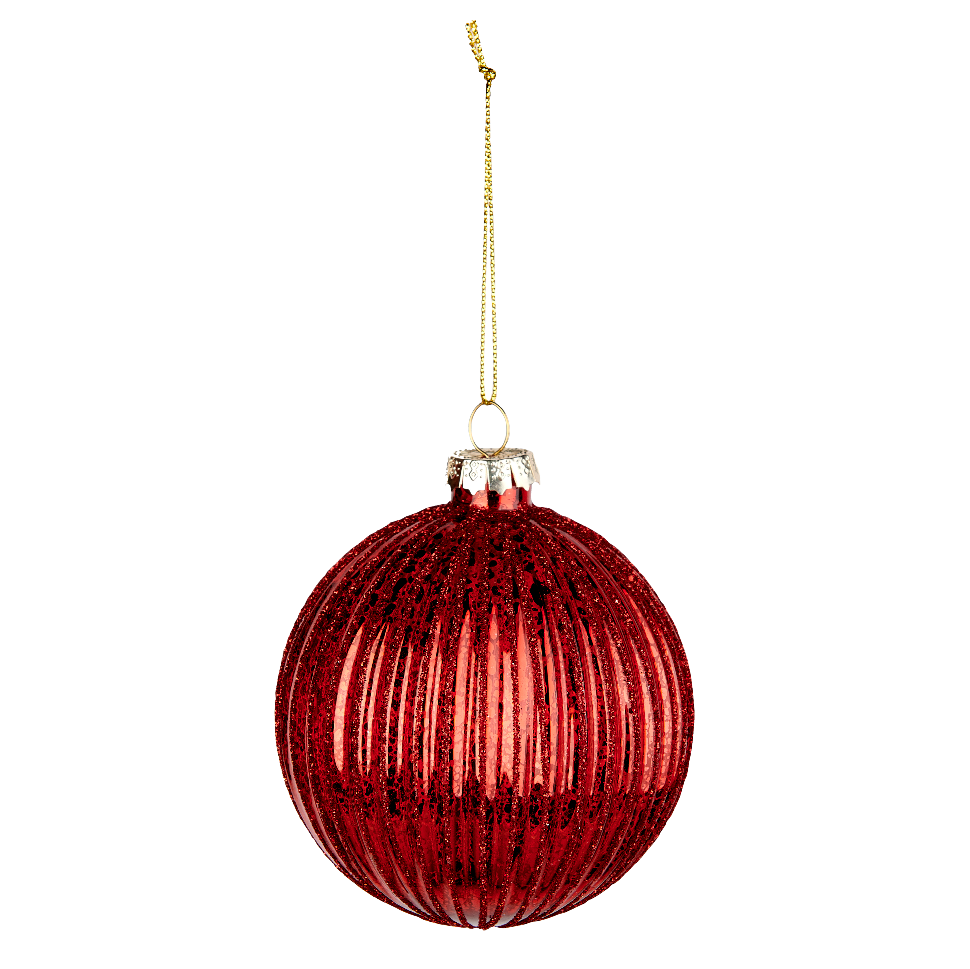 HOLLY Kerstbal roodØ 8 cm