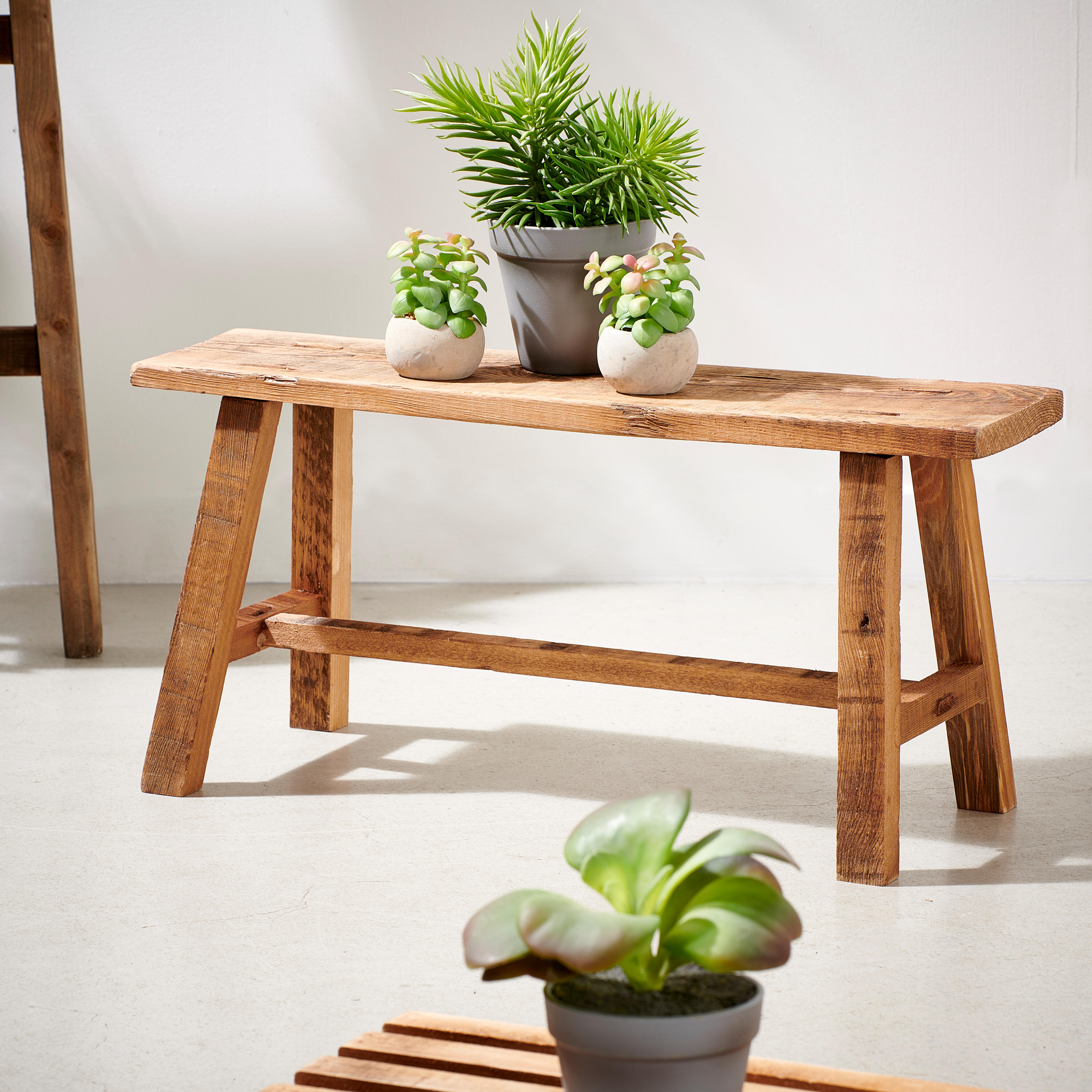 RECYCLE Plantentafel naturelH 28 x B 58 x D 15 cm